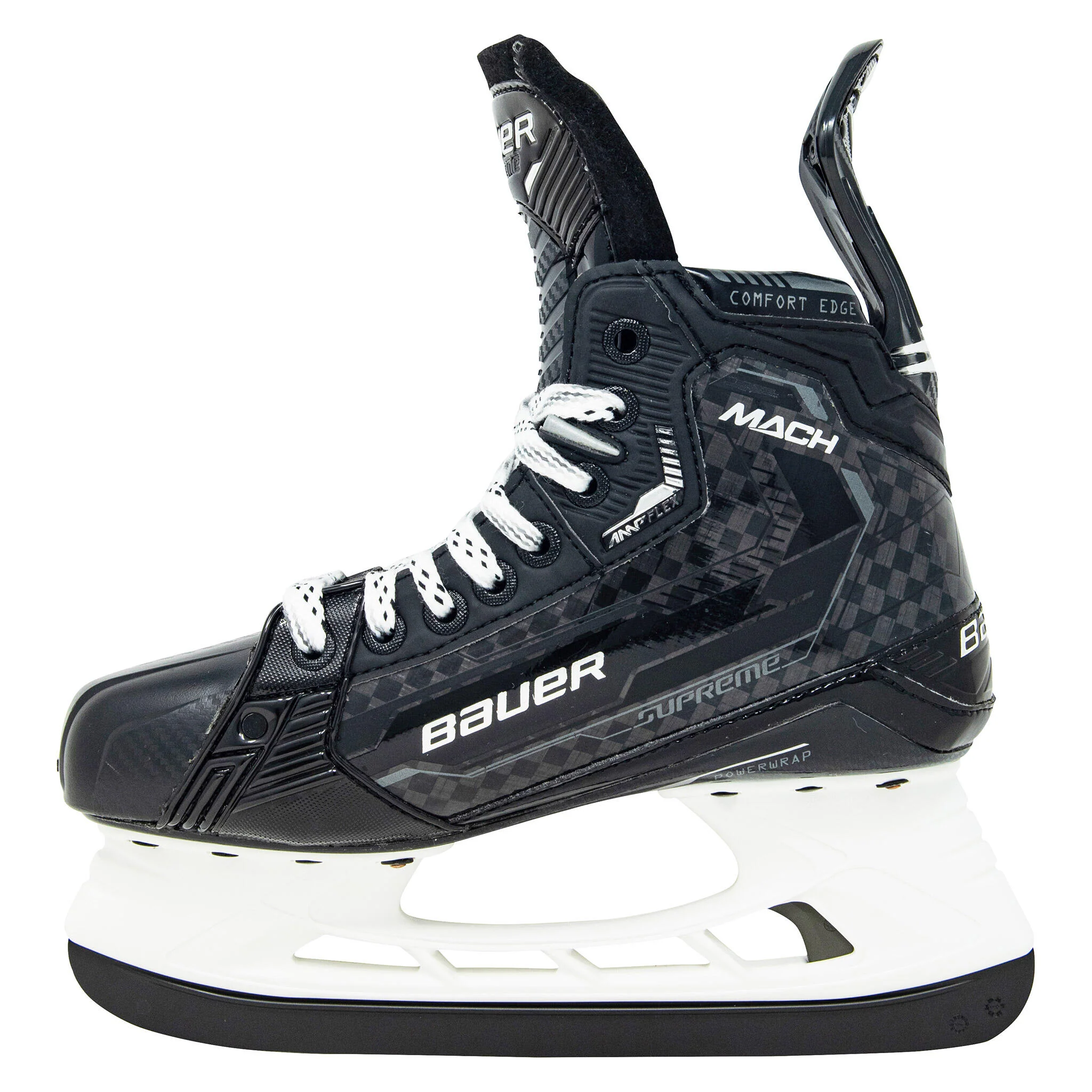Bauer Supreme MACH Intermediate Hockey Skates (2022) with Pulse Ti Steel - Image 2