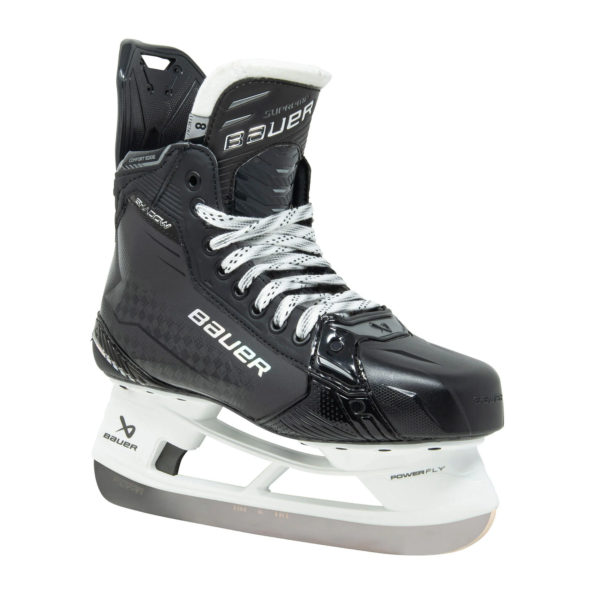 Bauer Supreme Shadow Senior Hockey Skates (2024) With Fly-TI Steel - Image 2
