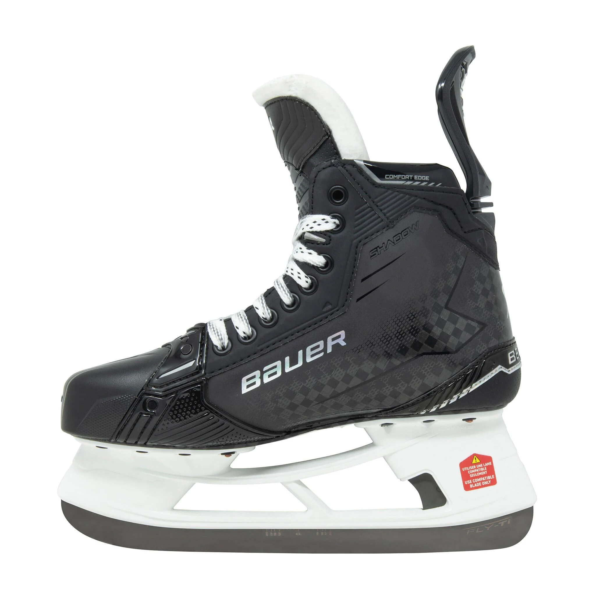 Bauer Supreme Shadow Senior Hockey Skates (2024) With Fly-TI Steel - Image 3