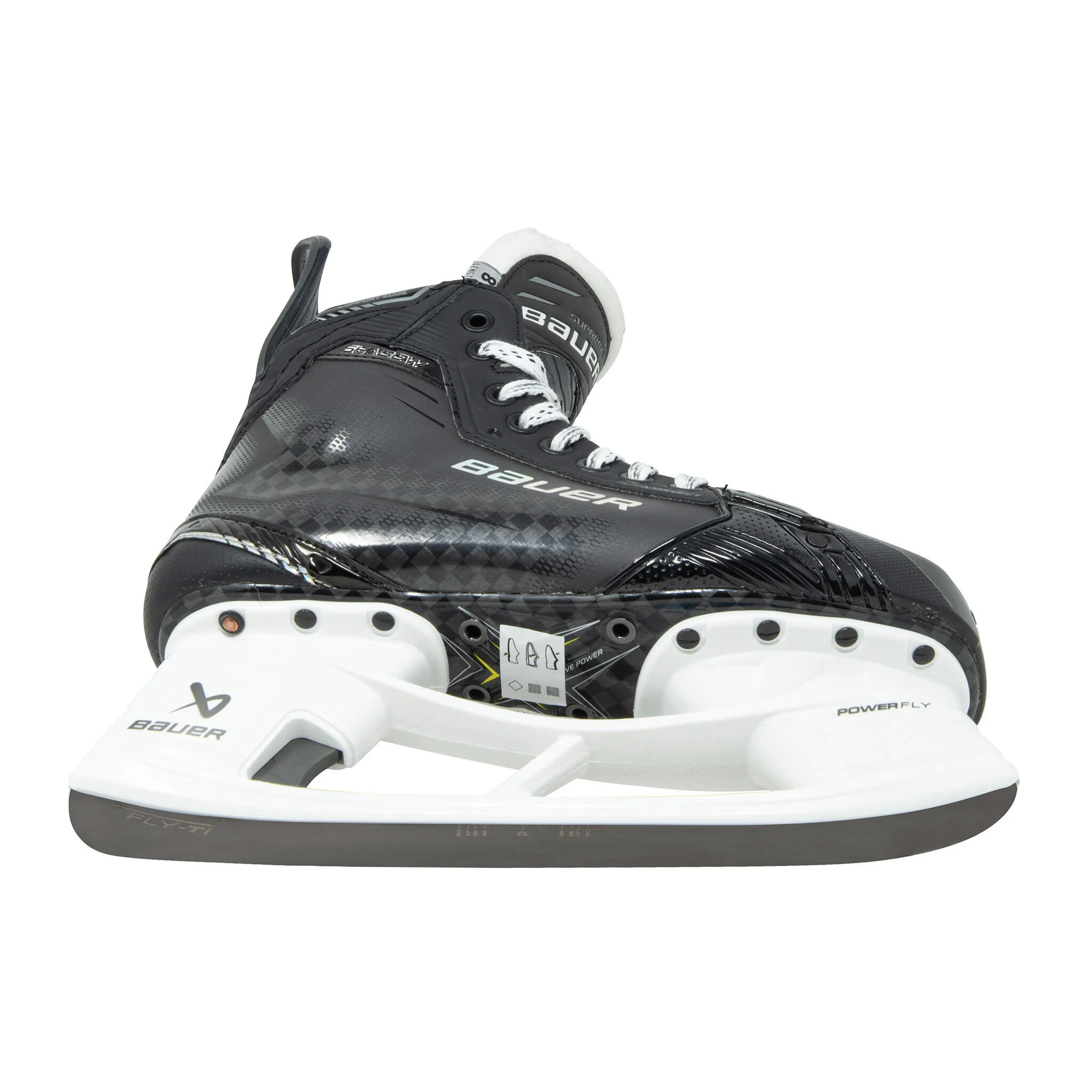 Bauer Supreme Shadow Senior Hockey Skates (2024) With Fly-TI Steel - Image 7