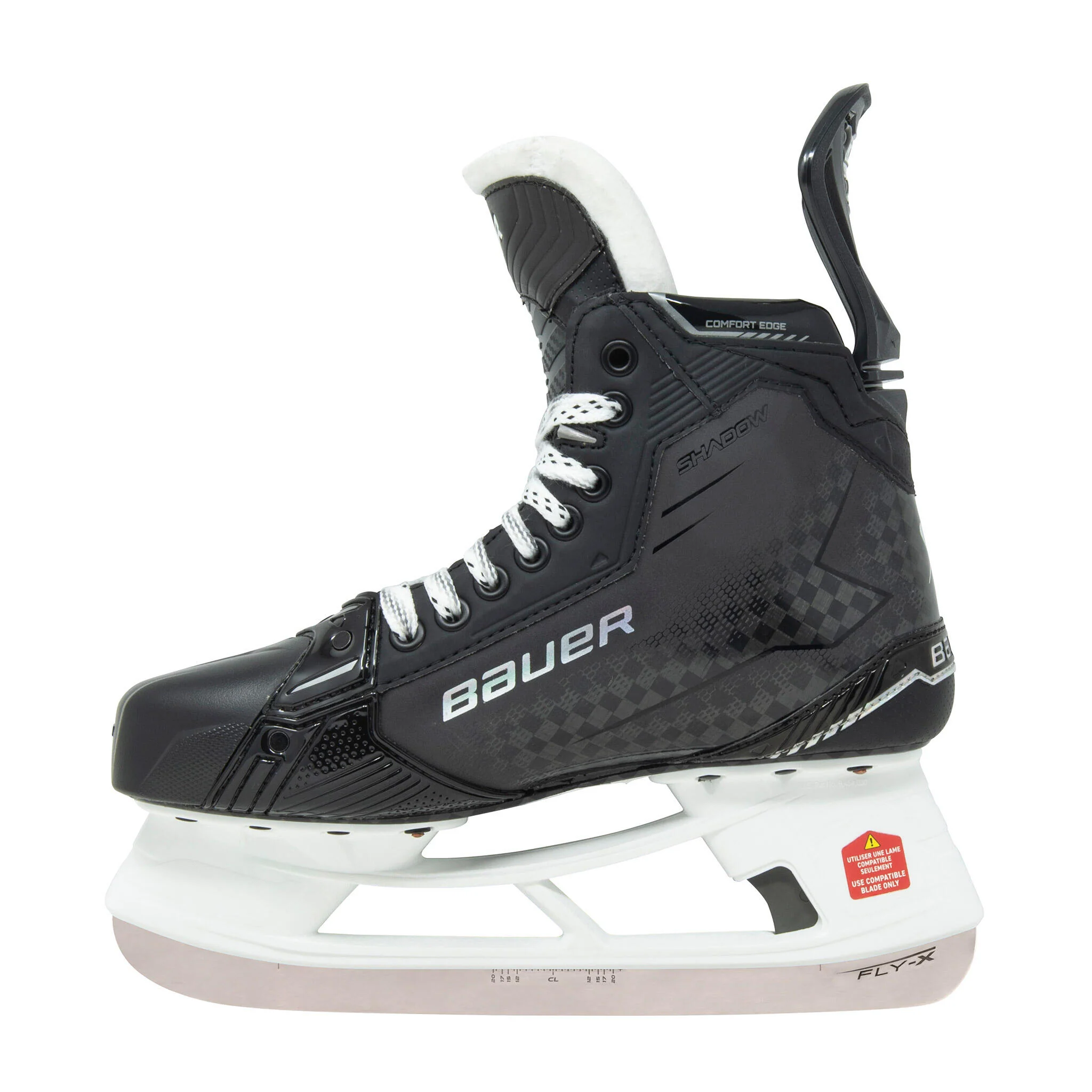 Bauer Supreme Shadow Senior Hockey Skates (2024) With Fly-X Steel - Image 3
