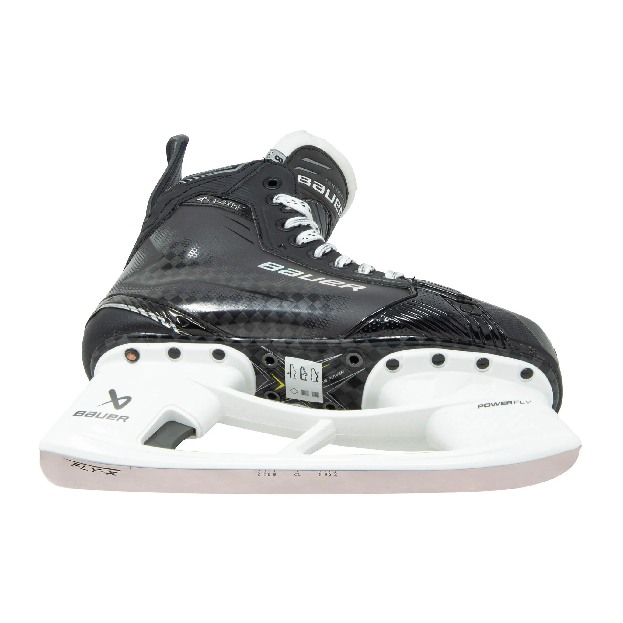 Bauer Supreme Shadow Senior Hockey Skates (2024) With Fly-X Steel - Image 7