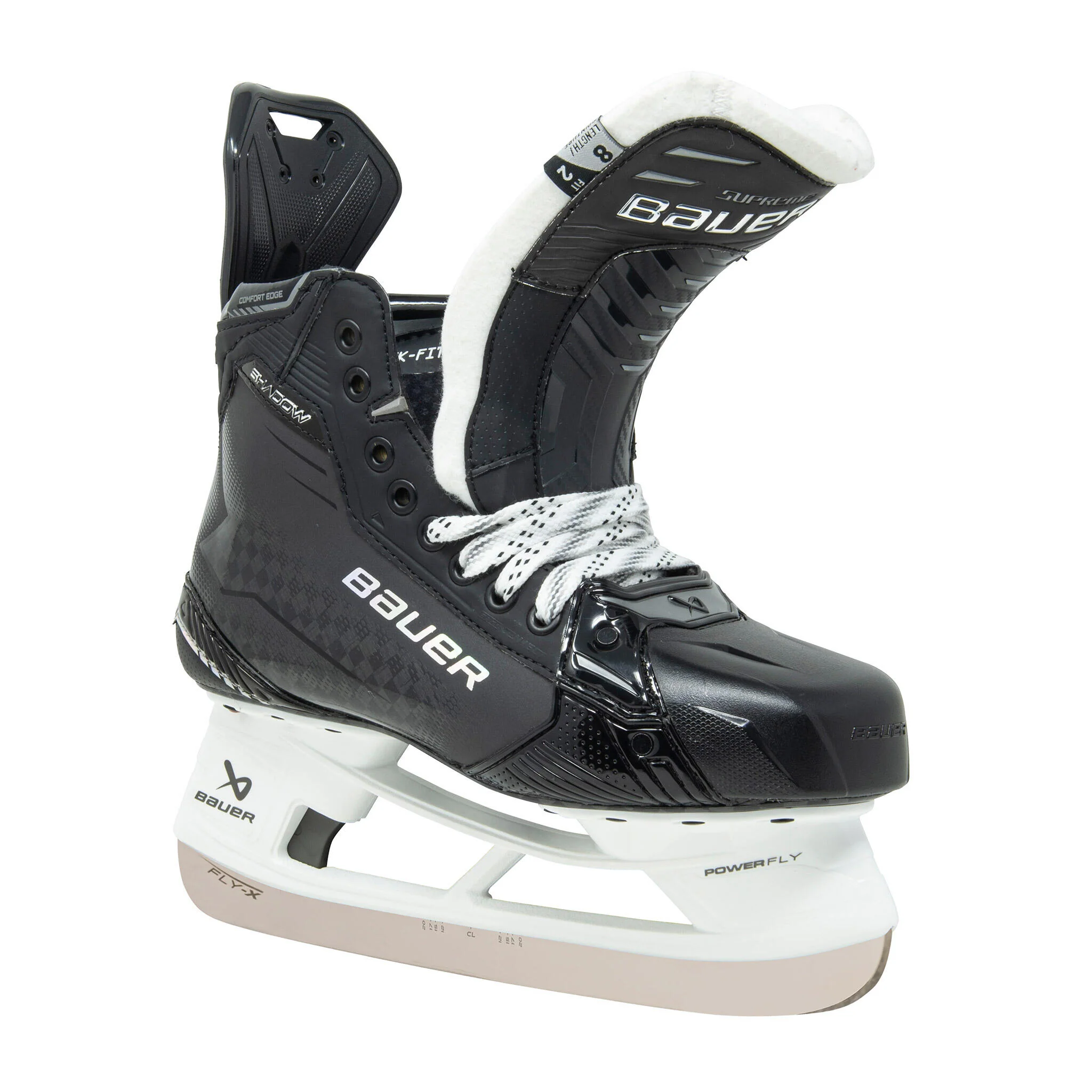 Bauer Supreme Shadow Senior Hockey Skates (2024) With Fly-X Steel - Image 9