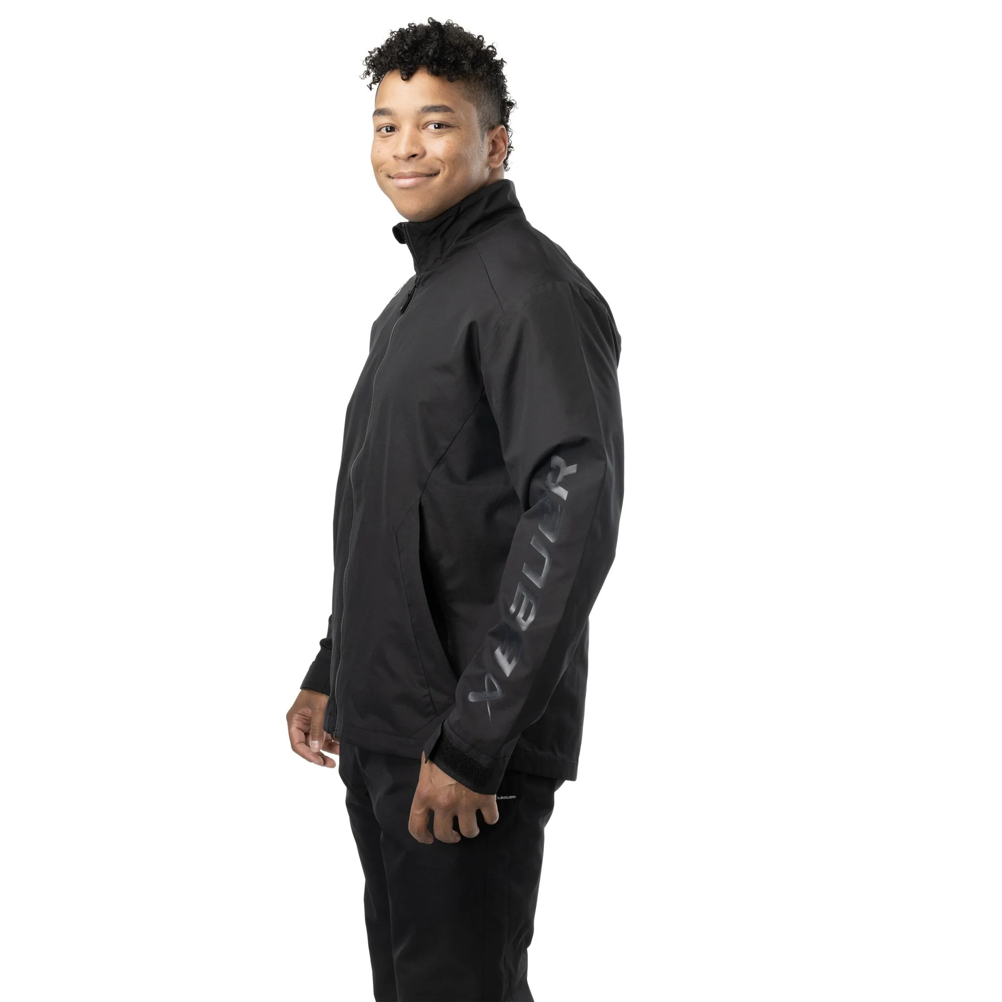 Bauer Team Lightweight Senior Jacket - Black - Image 2