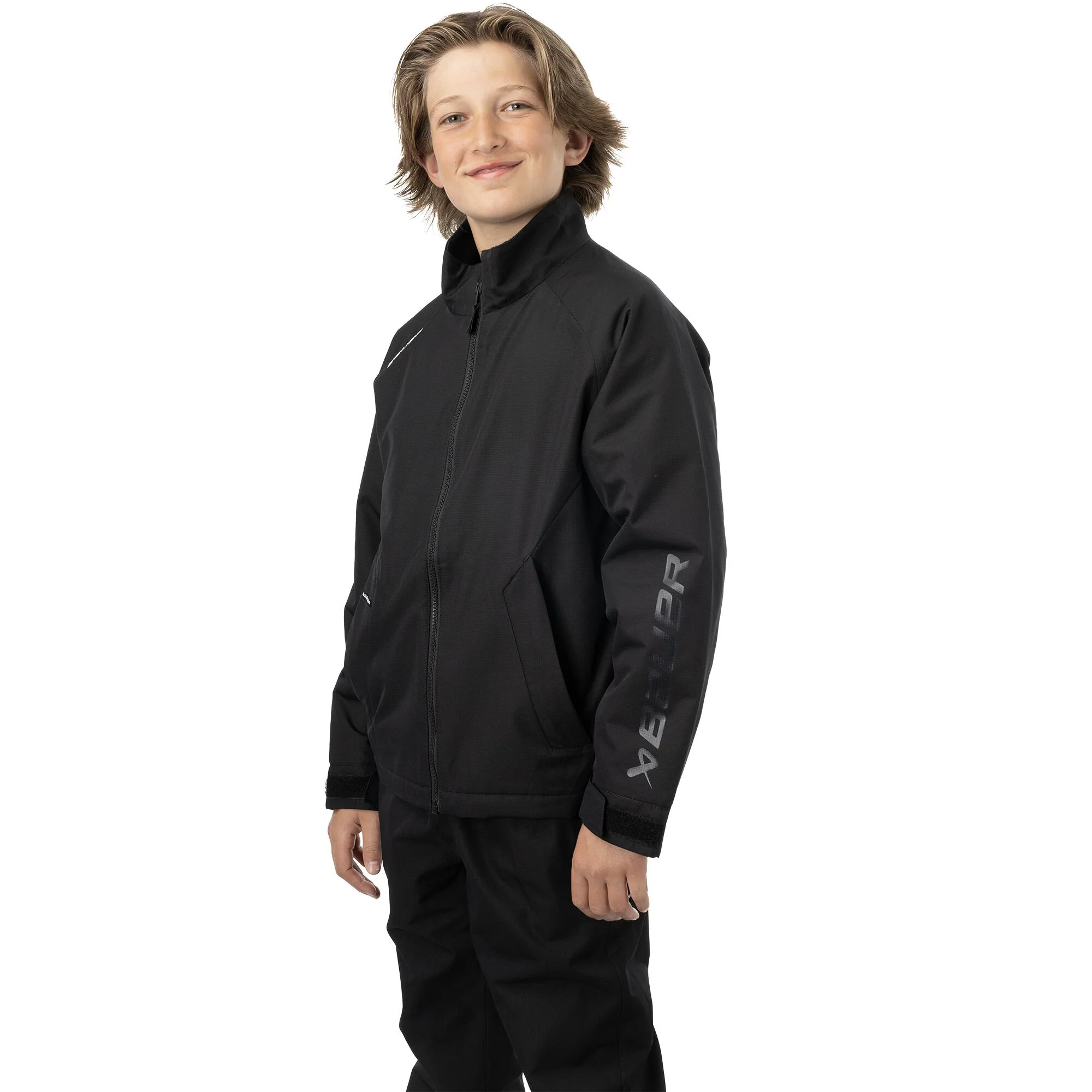 Bauer Team Midweight Youth Jacket - Black - Image 2