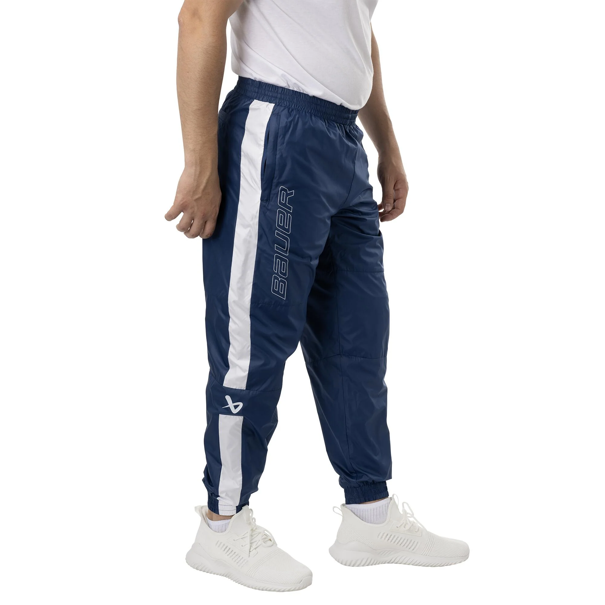 Bauer Throwback Woven Senior Track Pants - Navy - Image 2