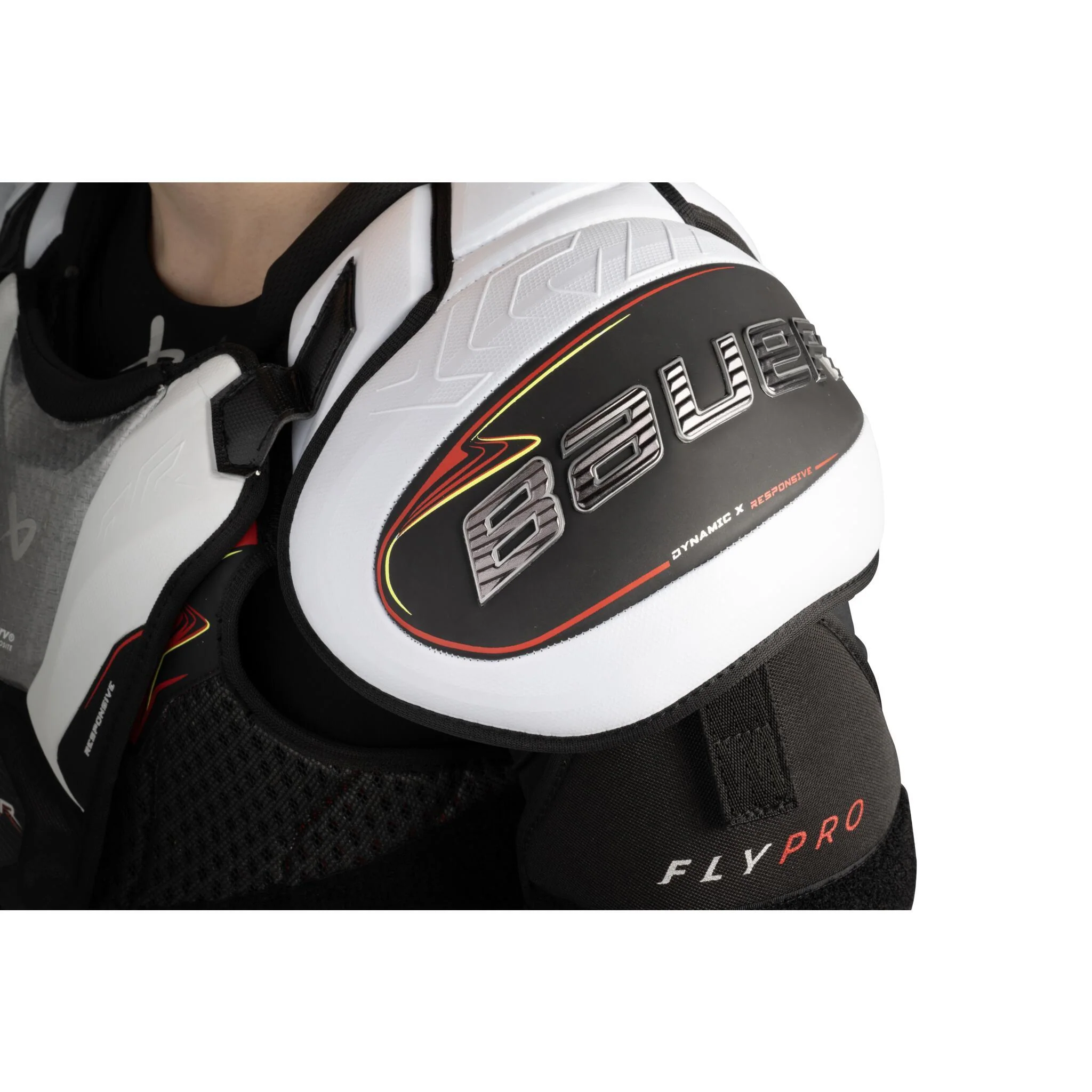 Bauer Vapor Flypro Intermediate Hockey Shoulder Pads (2025) - Image 3