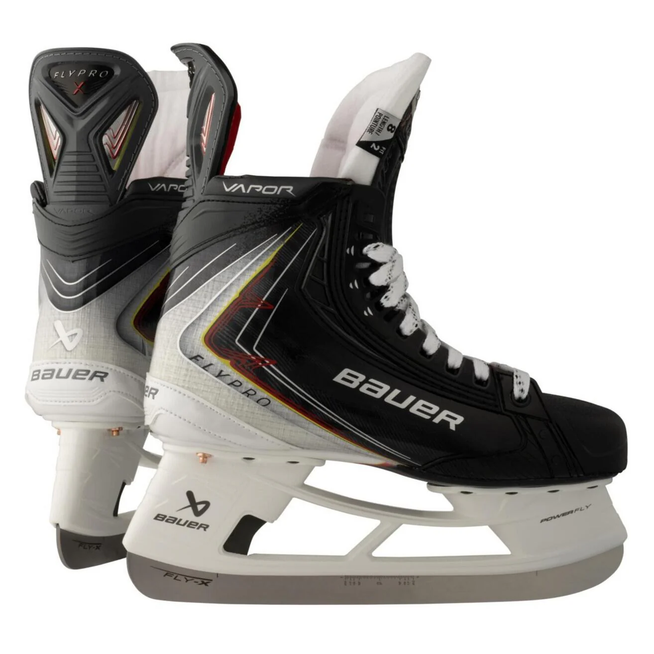 Bauer Vapor Flypro Intermediate Hockey Skates (2025) with Fly-TI Steel - Image 2