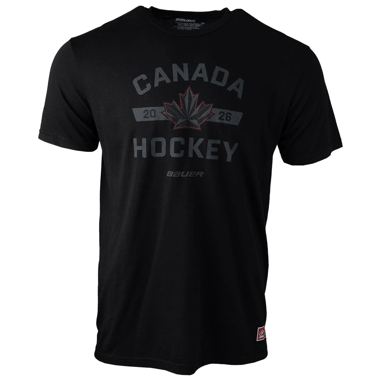 Bauer X Hockey Canada All-Black Graphic Tee