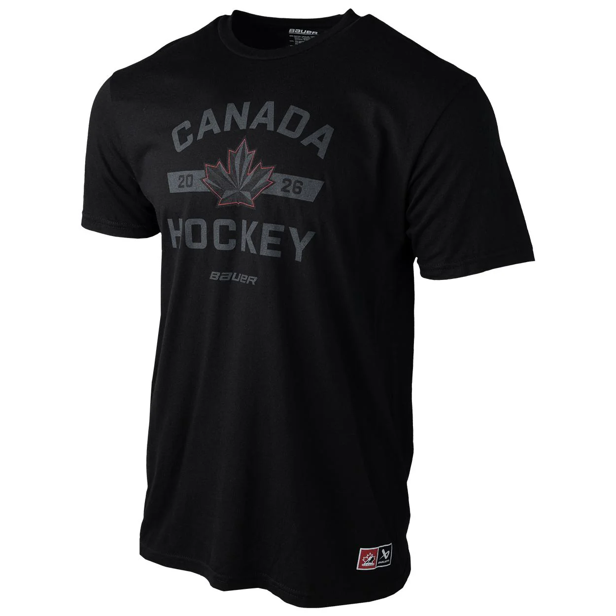 Bauer X Hockey Canada All-Black Graphic Tee - Image 2