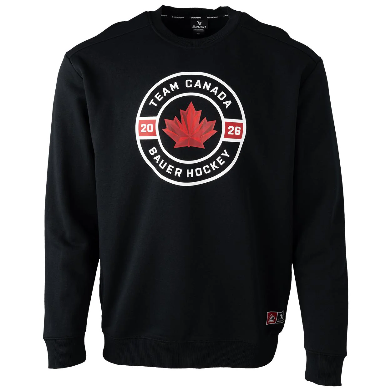 Bauer X Hockey Canada Circle Crew - Black