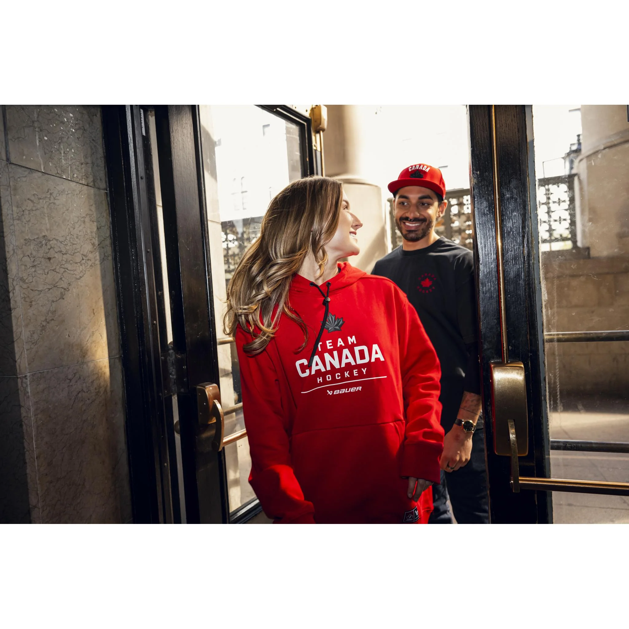 Bauer X Hockey Canada Men's Senior Stacked Hoodie - Image 8