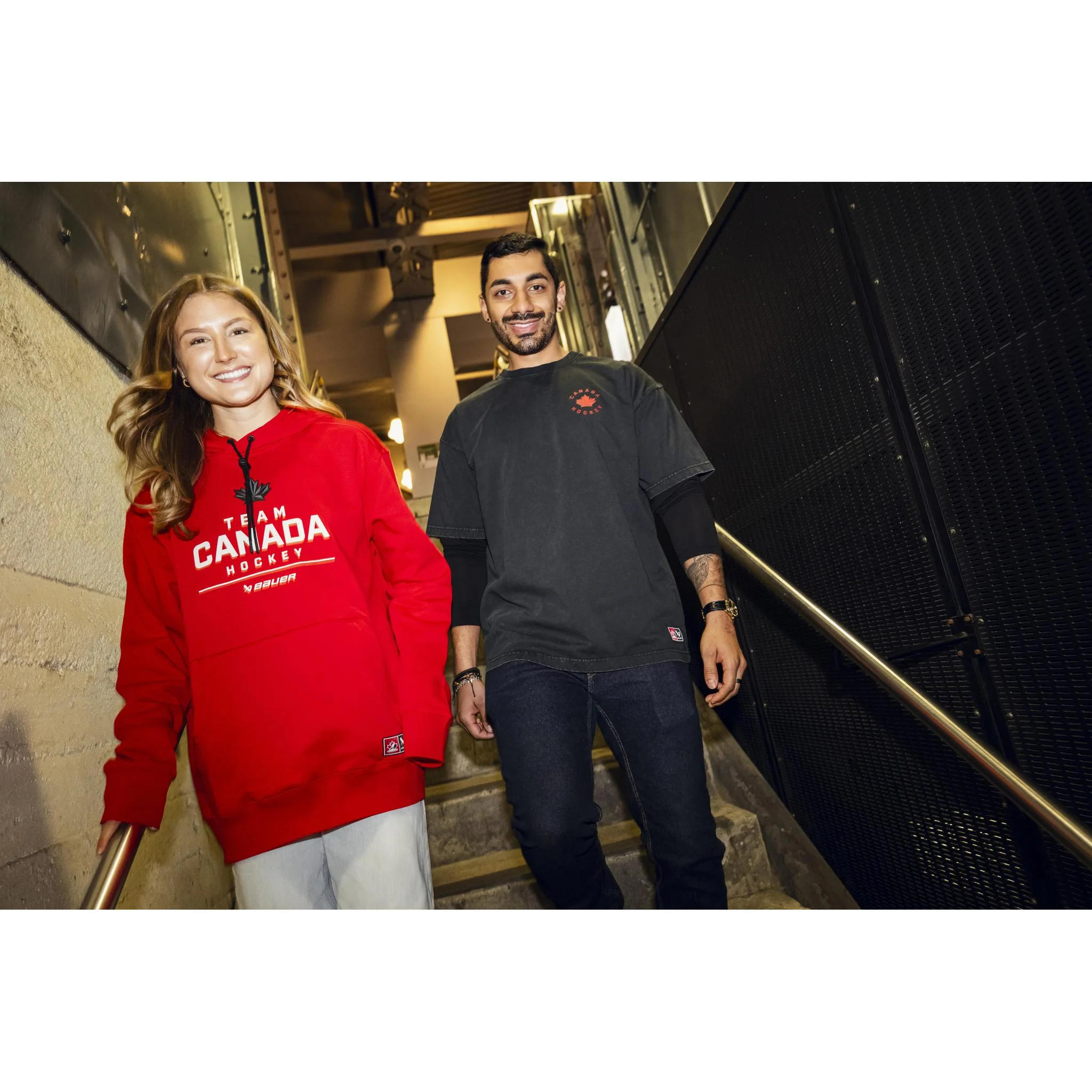 Bauer X Hockey Canada Women's Senior Stacked Hoodie - Image 5