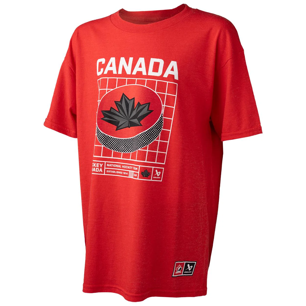 Bauer X Hockey Canada Youth Puck Tee - Image 2