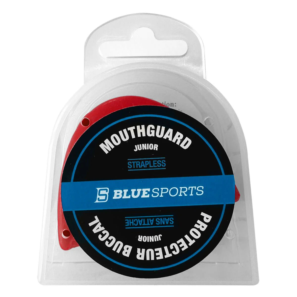 Blue Sports Junior Mouthguard - Strapless - Image 2