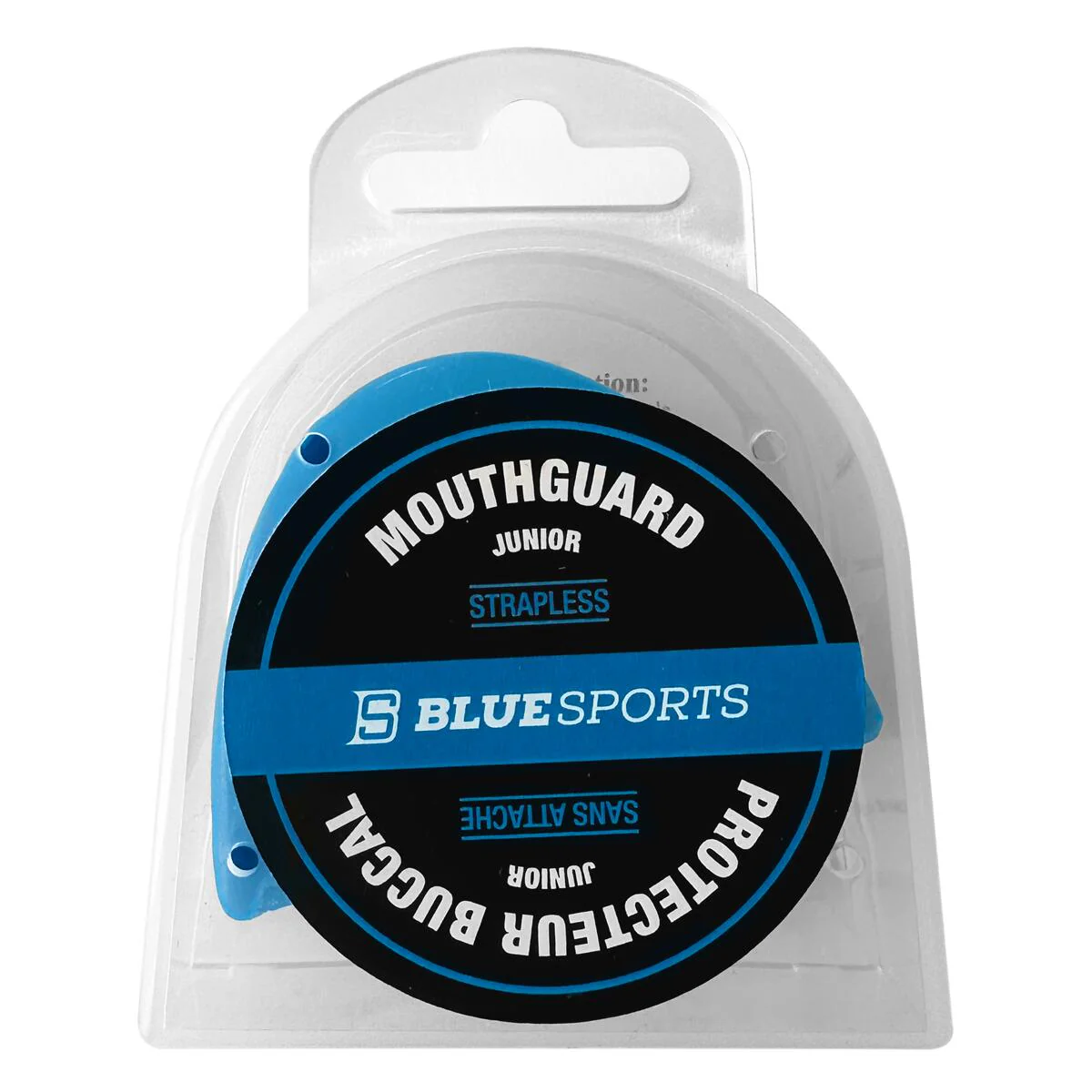 Blue Sports Senior Mouthguard - Strapless - Image 2