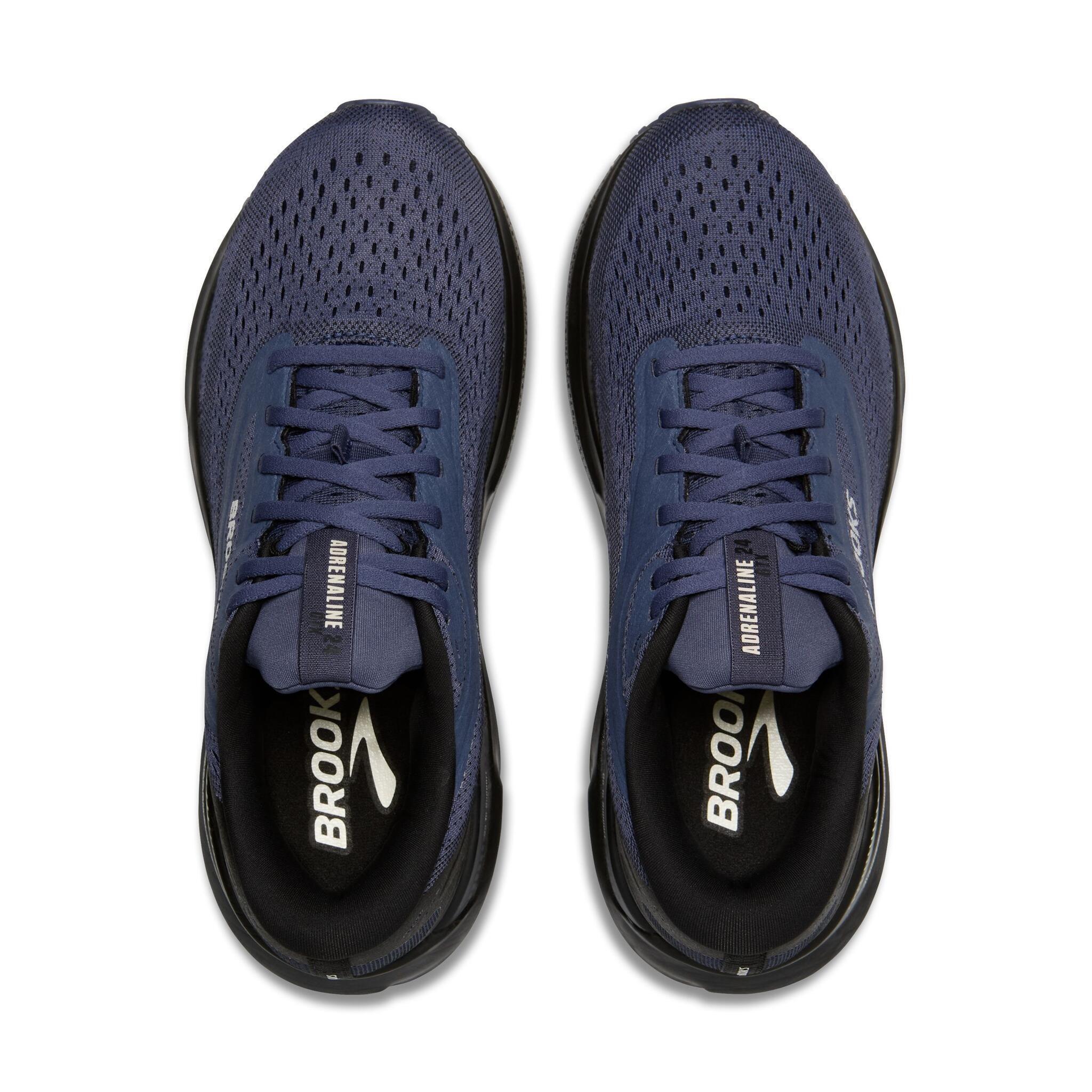 Brooks Adrenaline GTS 24 Gore-Tex Women's Running Shoes - Black/Nightshadow - Image 6