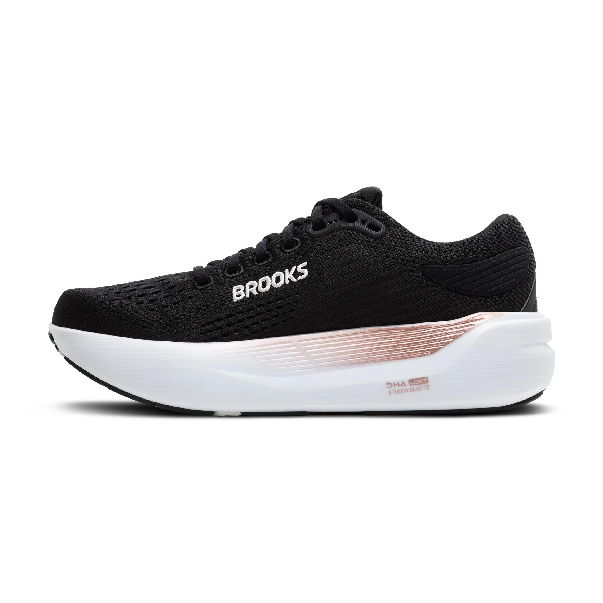 Brooks Ghost Max 3 Women's Running Shoes - Black/Rose Gold - Image 3