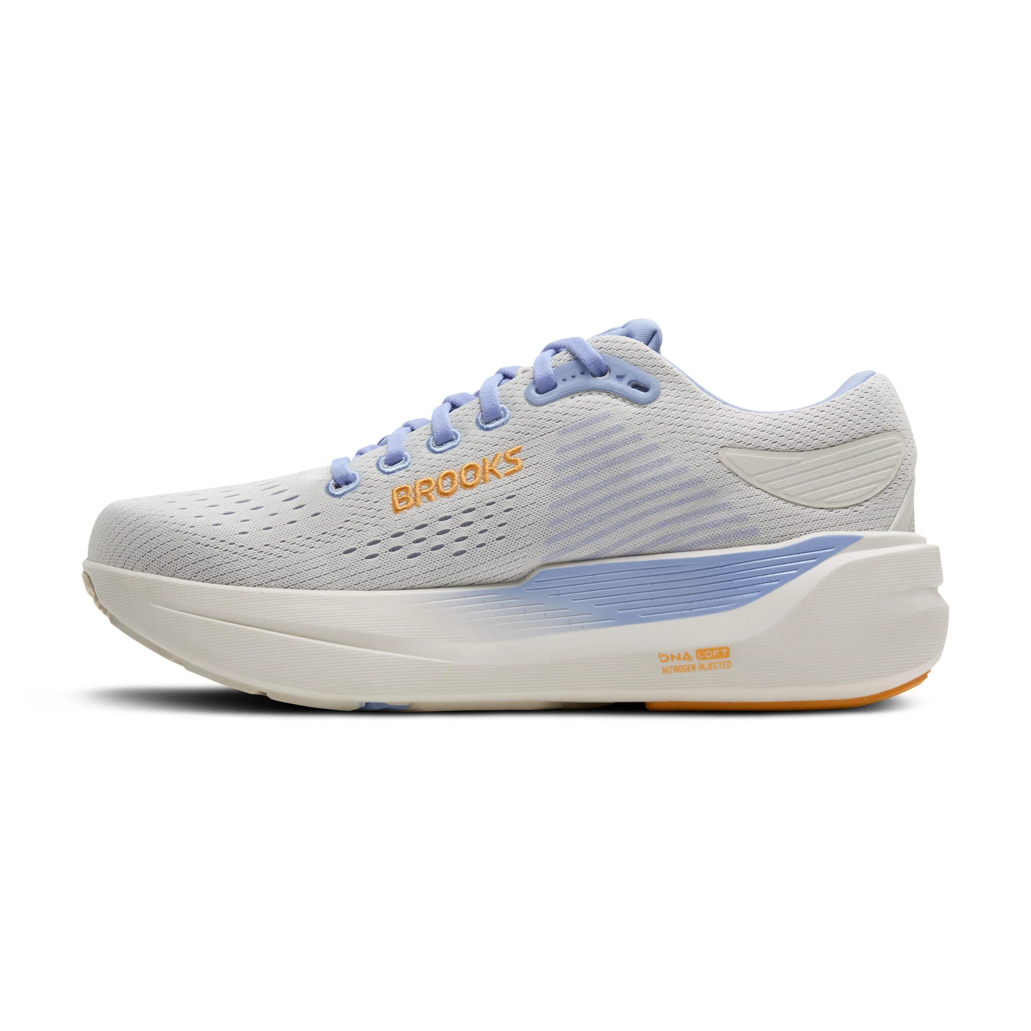Brooks Ghost Max 3 Women's Running Shoes - Coconut/Heron/Orange - Image 3