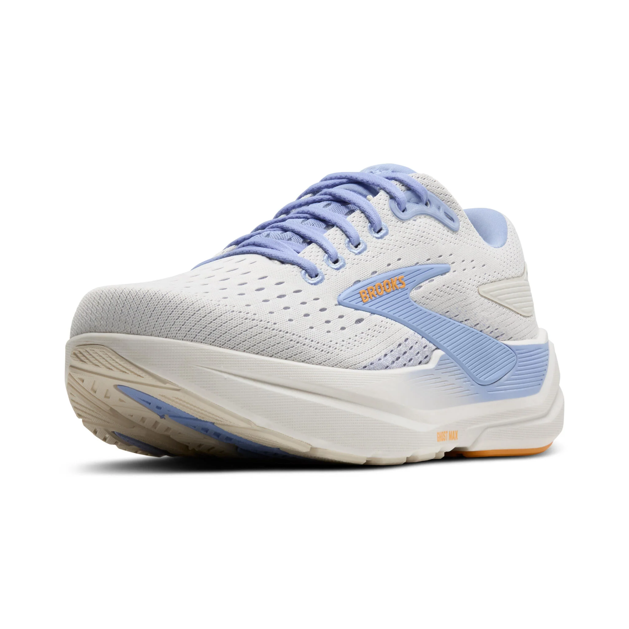 Brooks Ghost Max 3 Women's Running Shoes - Coconut/Heron/Orange - Image 4