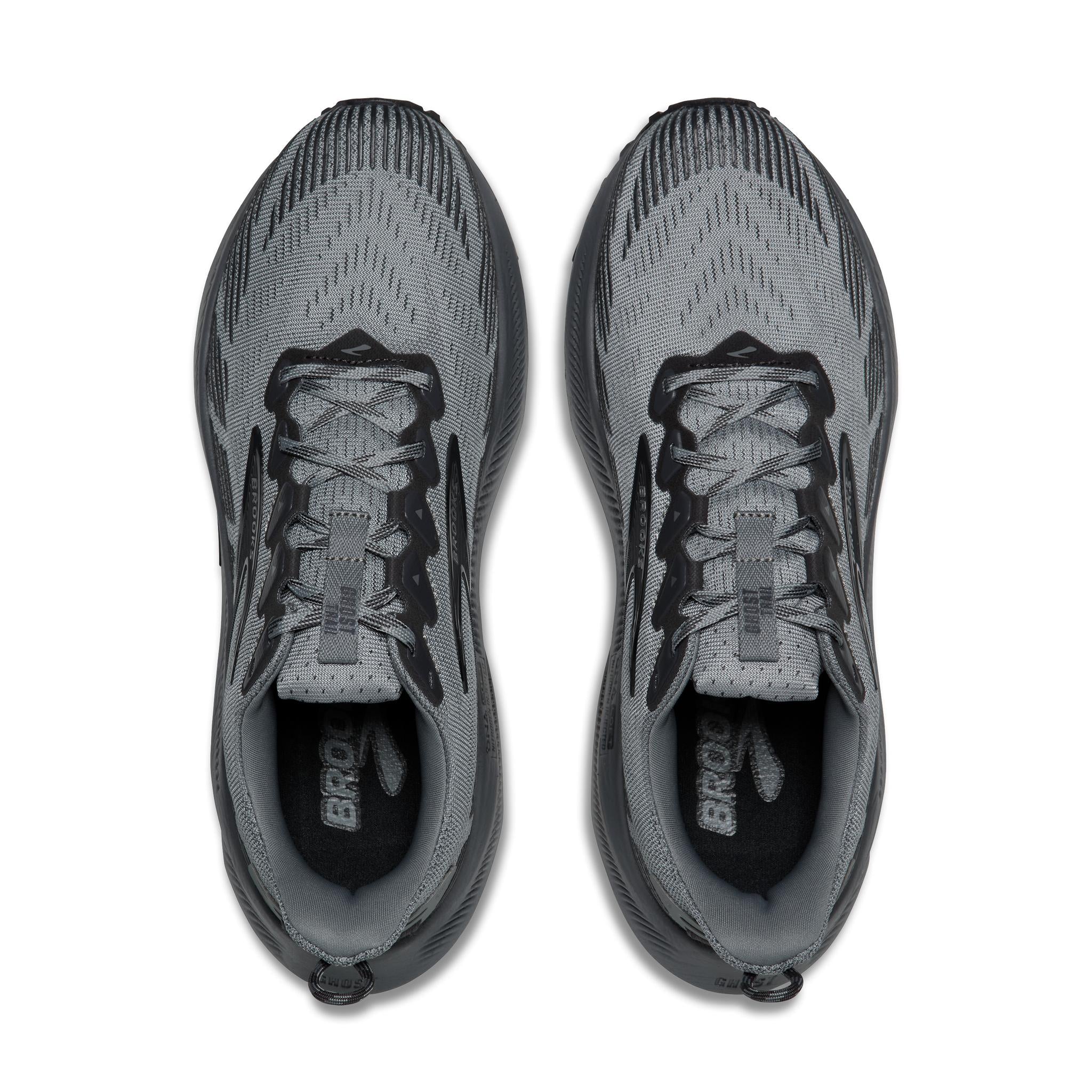 Brooks Ghost Trail Men's Running Shoes - Gray/Gray/Pearl - Image 6
