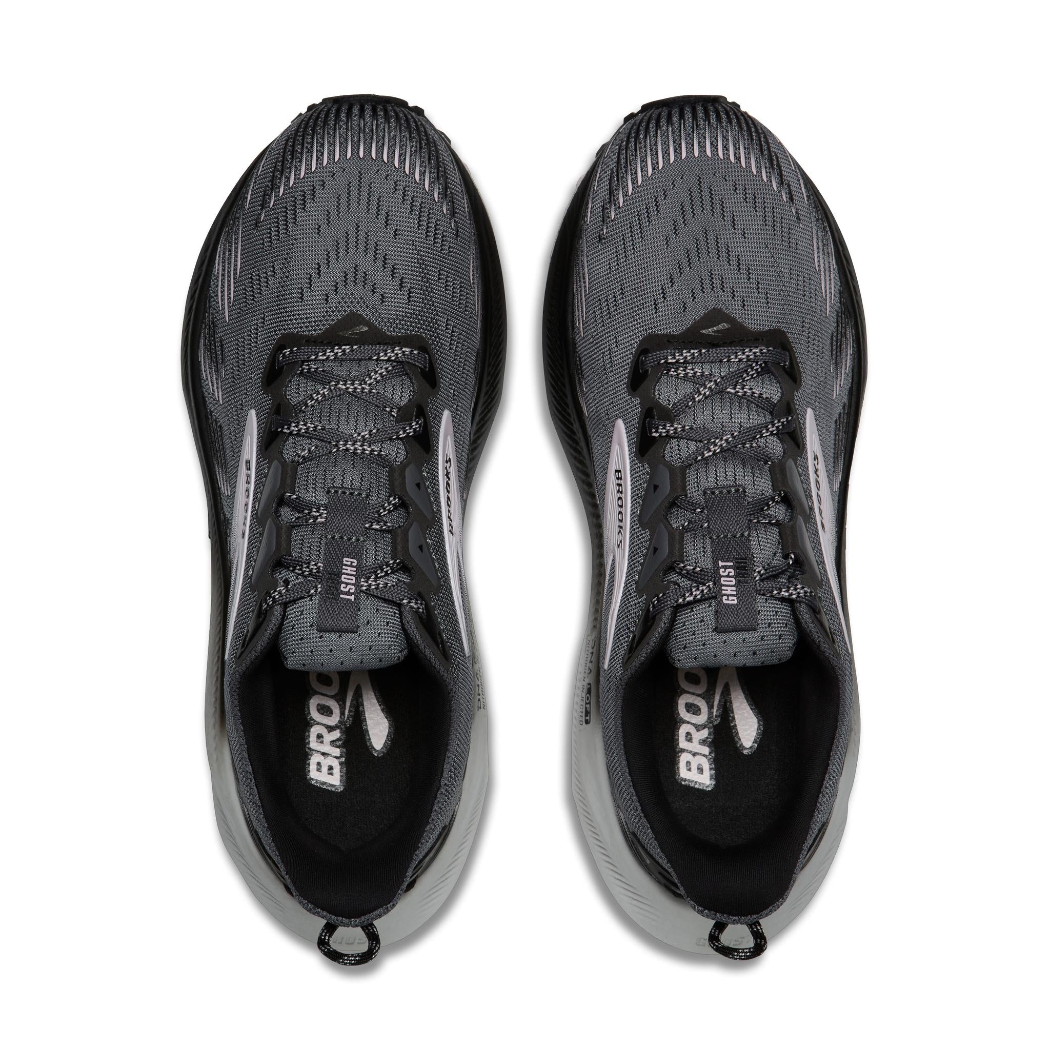 Brooks Ghost Trail Women's Running Shoes - Poppy Seed/Black/Pink - Image 6