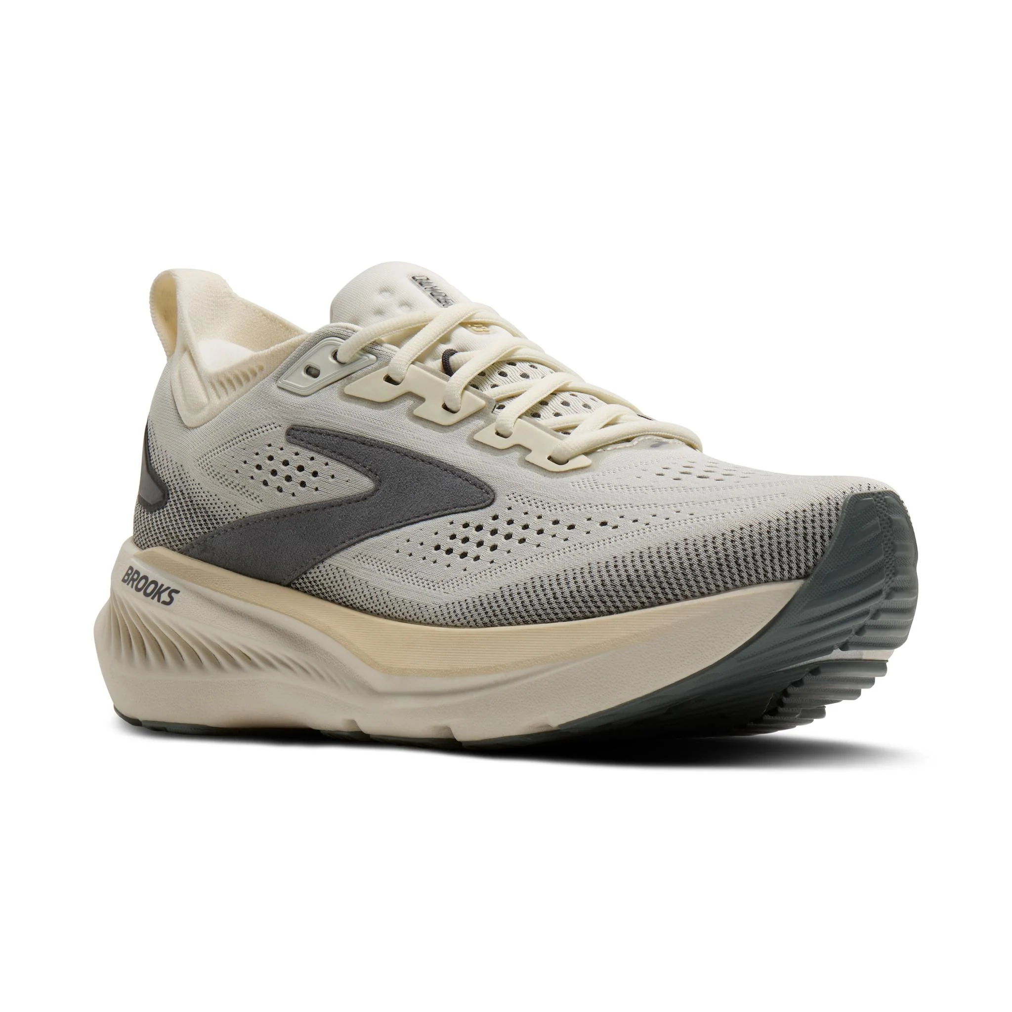 Brooks Glycerin 23 Men's Running Shoes - Coconut/Sand/Grey - Image 2
