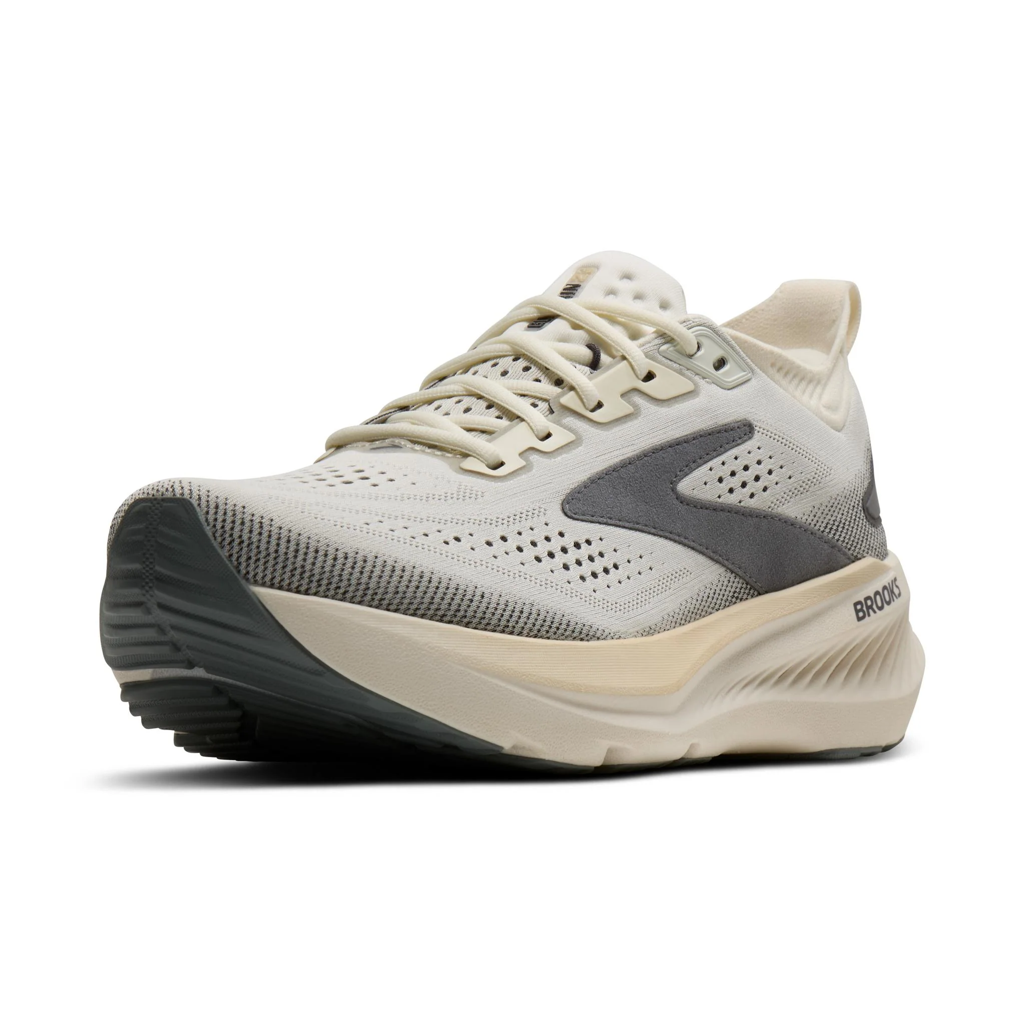 Brooks Glycerin 23 Men's Running Shoes - Coconut/Sand/Grey - Image 3