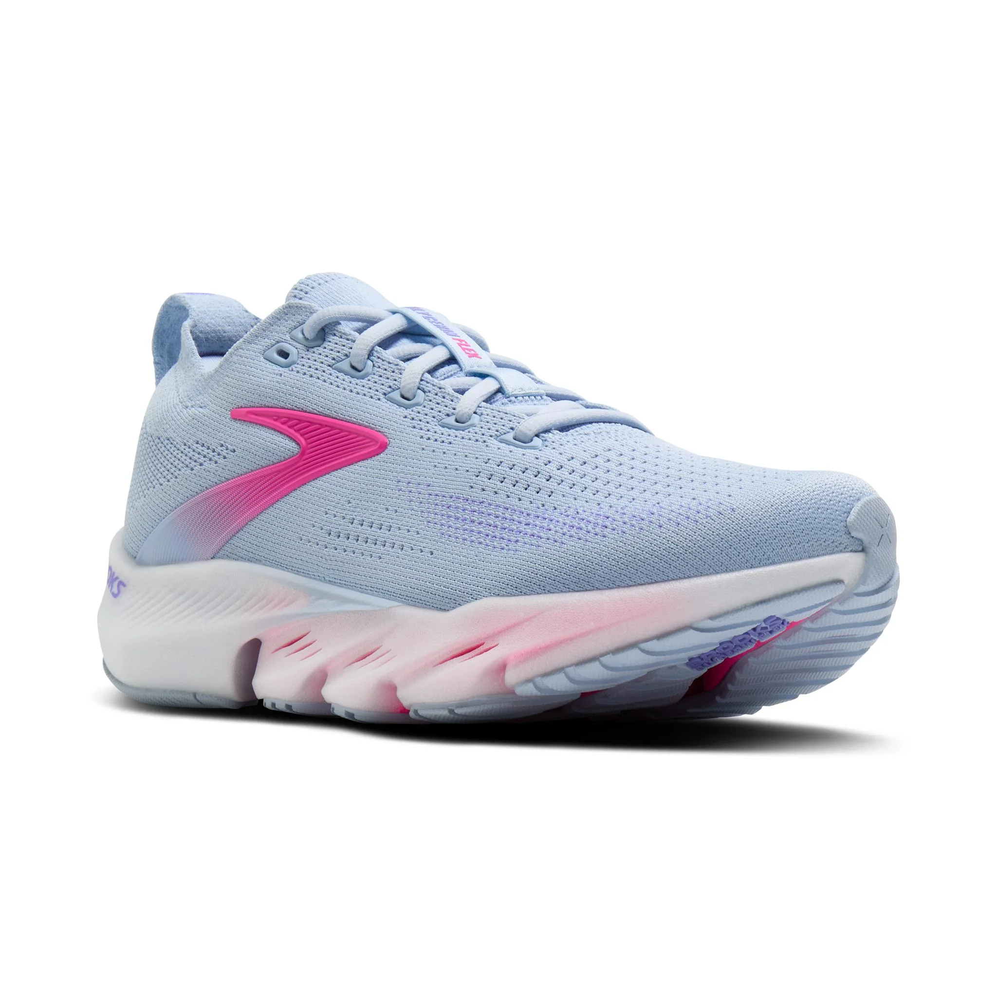 Brooks Glycerin Flex Women's Running Shoes - Skyway/Cyber Pink - Image 2