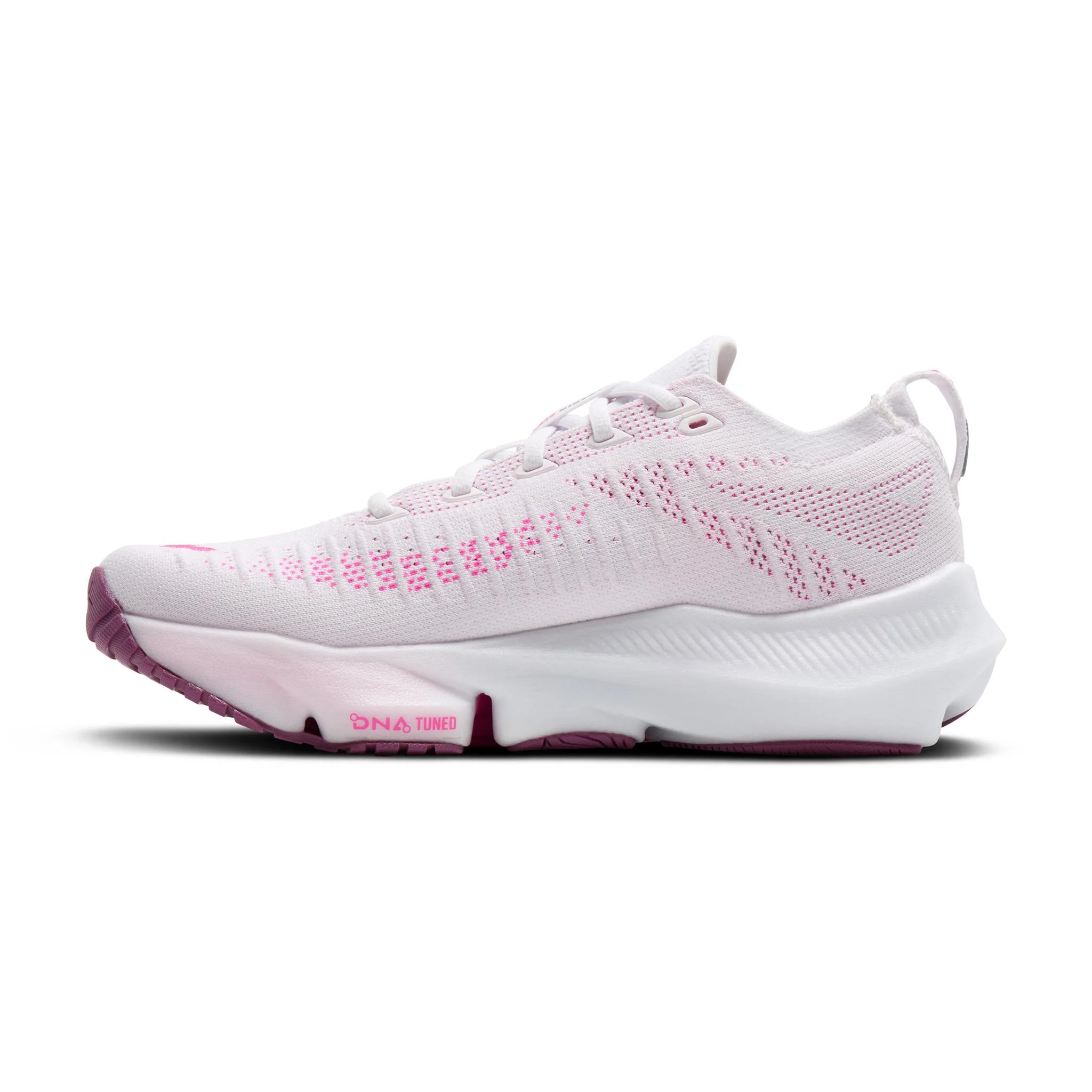 Brooks Glycerin Flex Women's Running Shoes - White/Pink/Argyle - Image 4