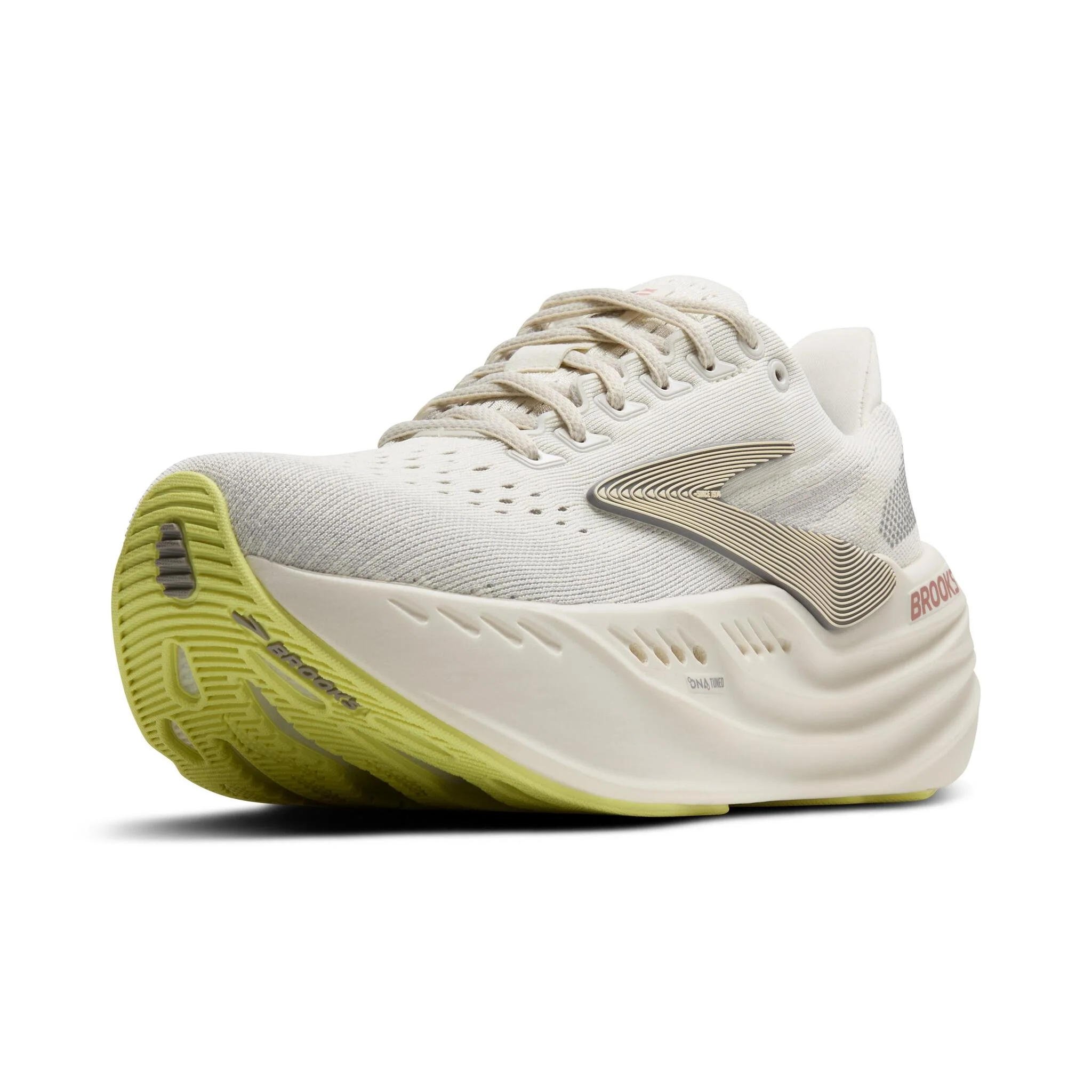 Brooks Glycerin Max Women's Running Shoes - Coconut/Alloy/Rose - Image 3