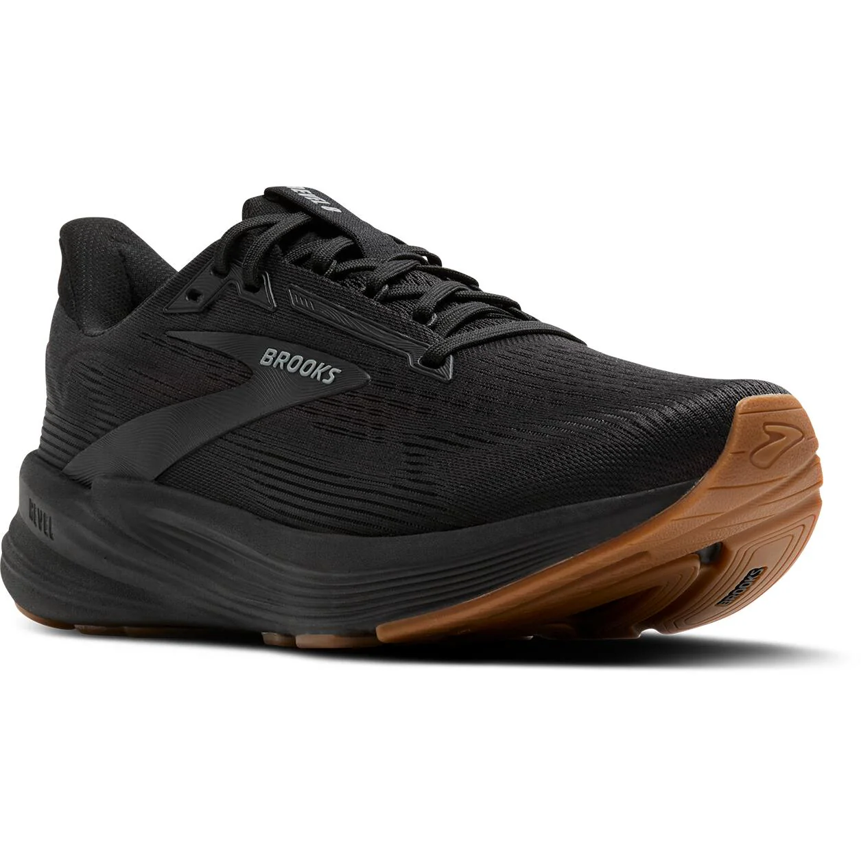 Brooks Revel 8 Men's Running Shoes - Black/Black - Image 2