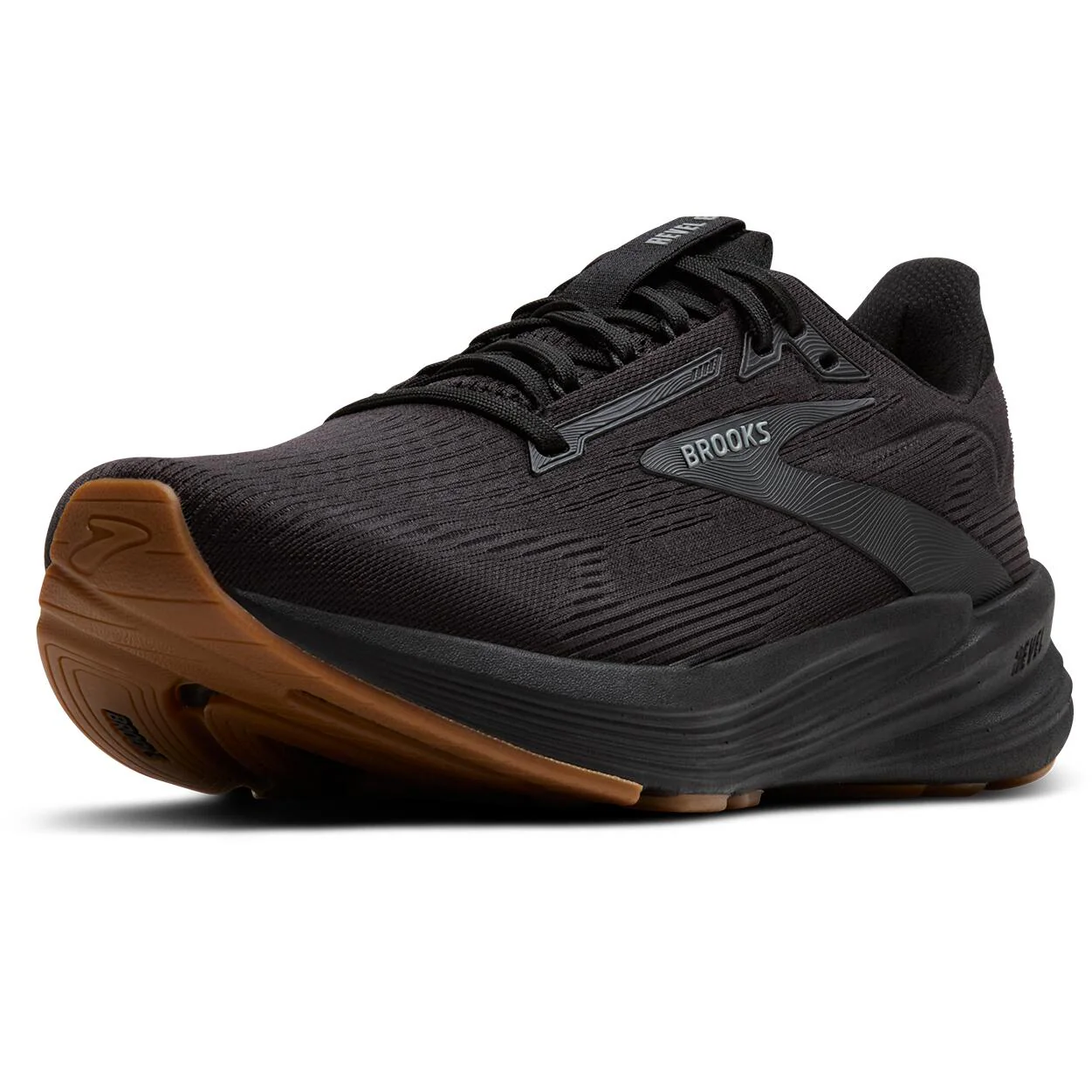 Brooks Revel 8 Men's Running Shoes - Black/Black - Image 3