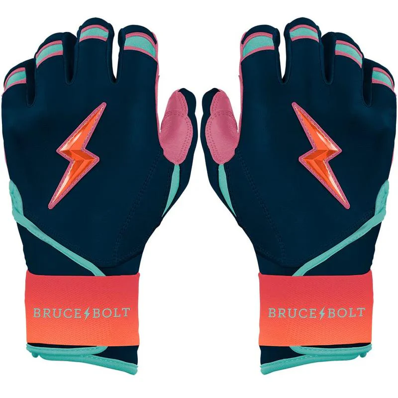 Bruce Bolt Creator Series Long Cuff Baseball Batting Gloves - Image 4