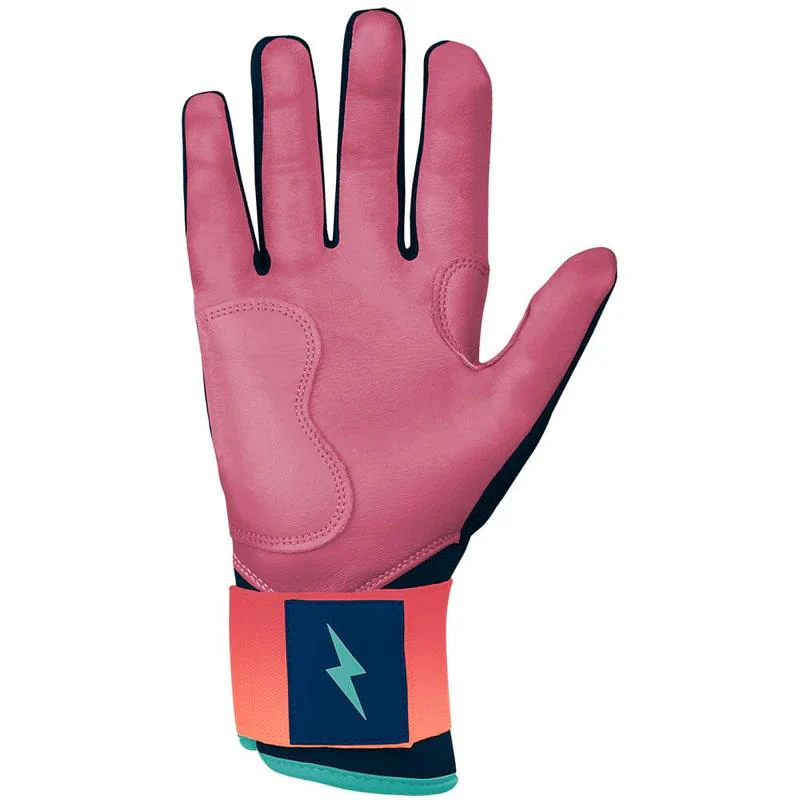 Bruce Bolt Creator Series Long Cuff Baseball Batting Gloves - Image 6