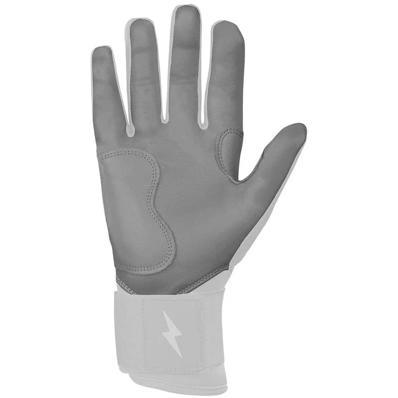 Bruce Bolt Chrome Series Long Cuff Senior Baseball Batting Gloves - Image 3
