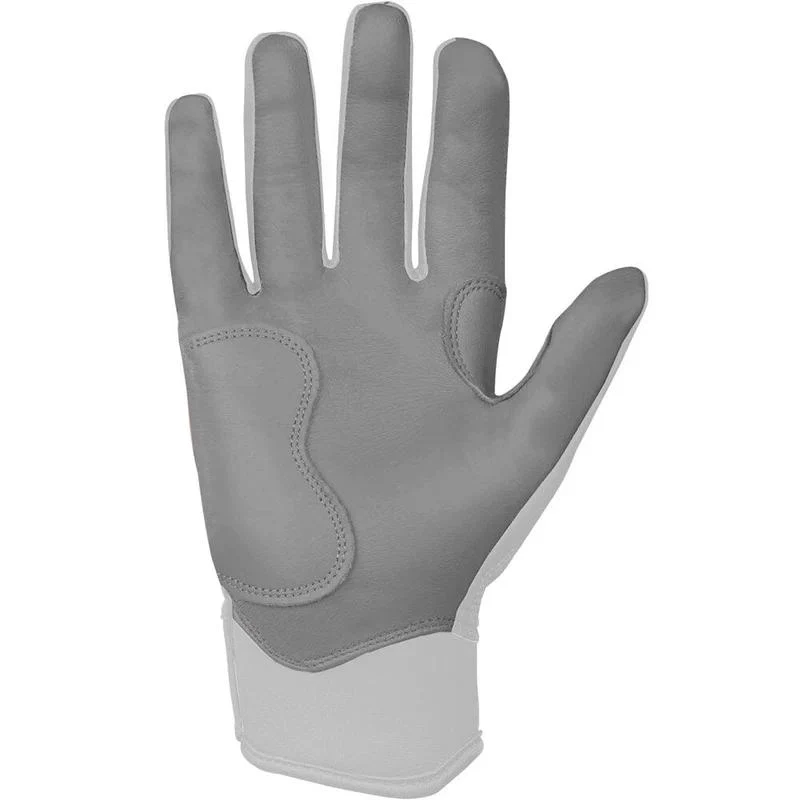 Bruce Bolt Chrome Series Short Cuff Youth Baseball Batting Gloves - Image 3