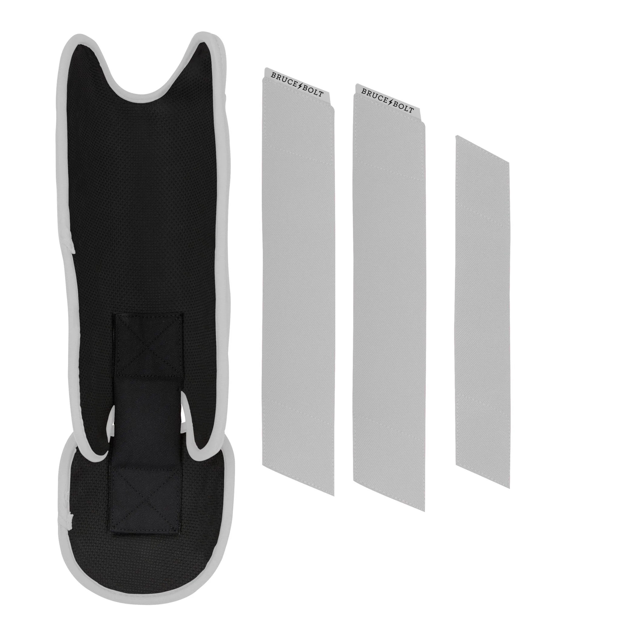 Bruce Bolt Chrome Series Youth Baseball Leg Guard - Image 5
