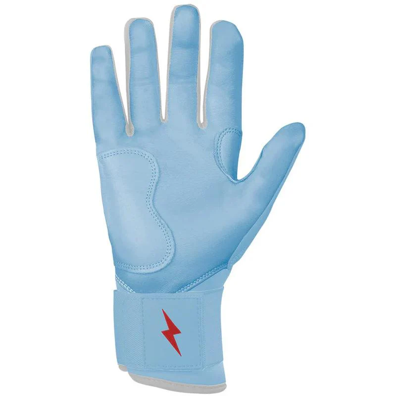 Bruce Bolt Signature Series Long Cuff Youth Baseball Batting Gloves - Image 3