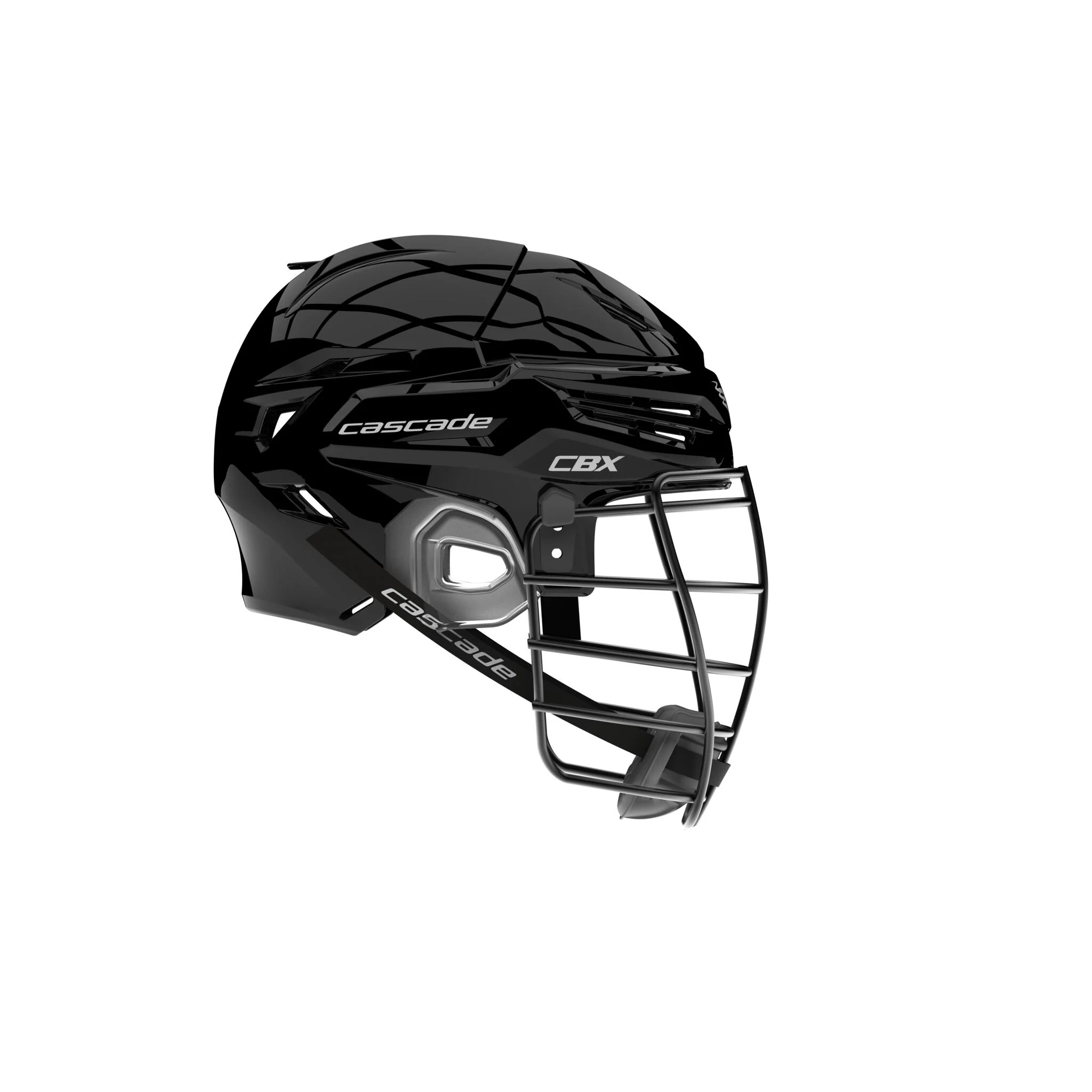 Cascade CBX Box Lacrosse Helmet - Black - Image 2