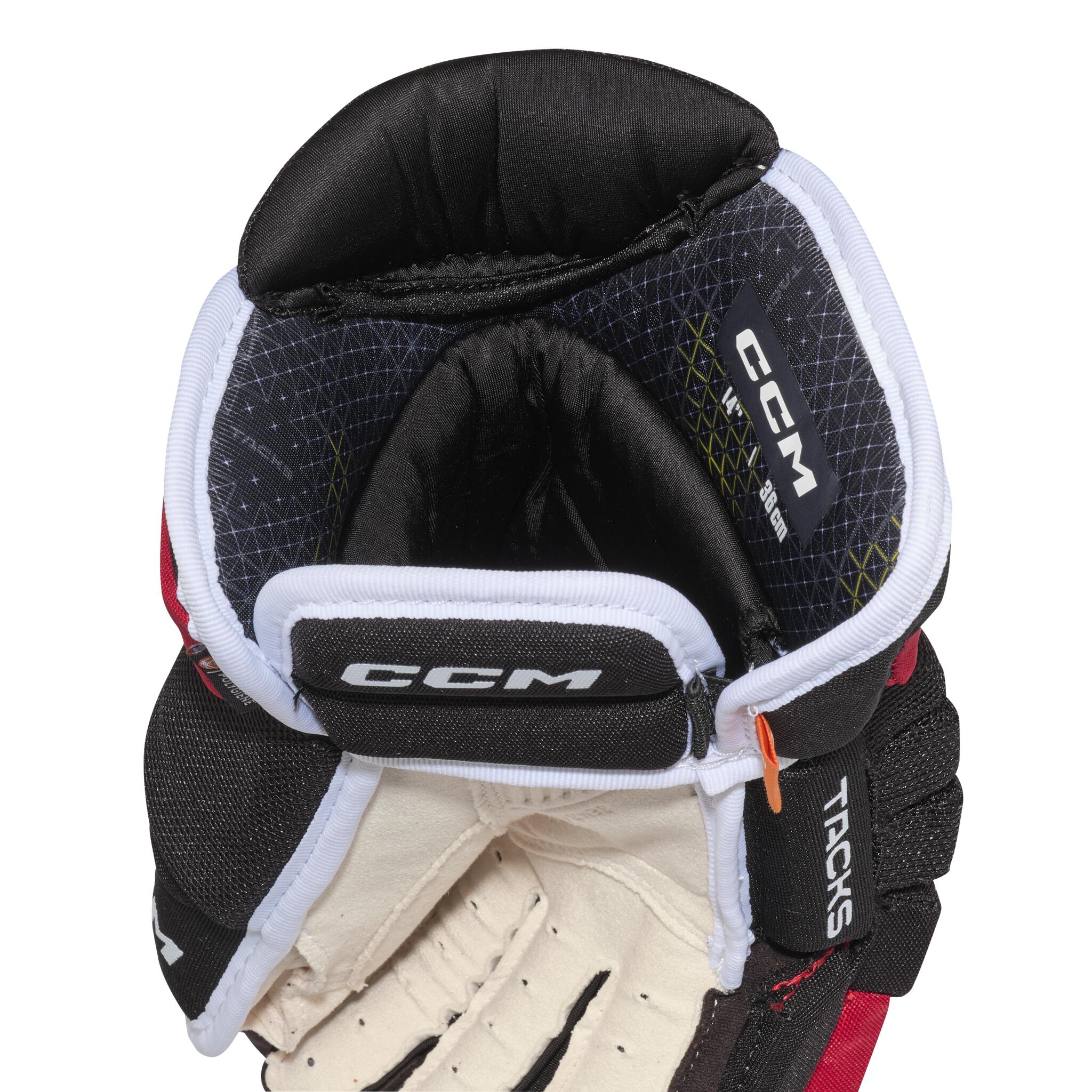 CCM 4-Roll Pro Senior Hockey Gloves (2024) - Image 8
