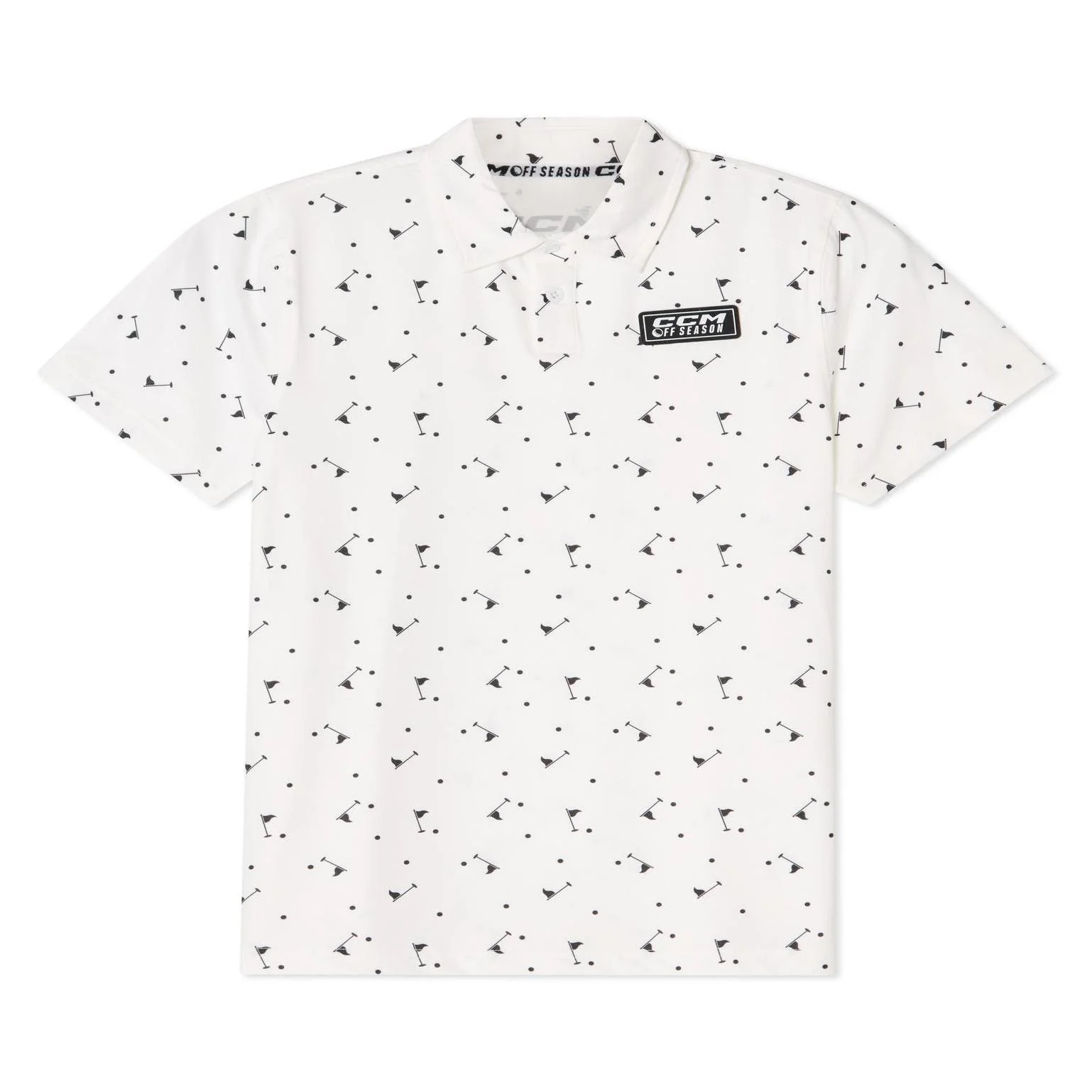 CCM Golf Printed Adult Polo - Image 3