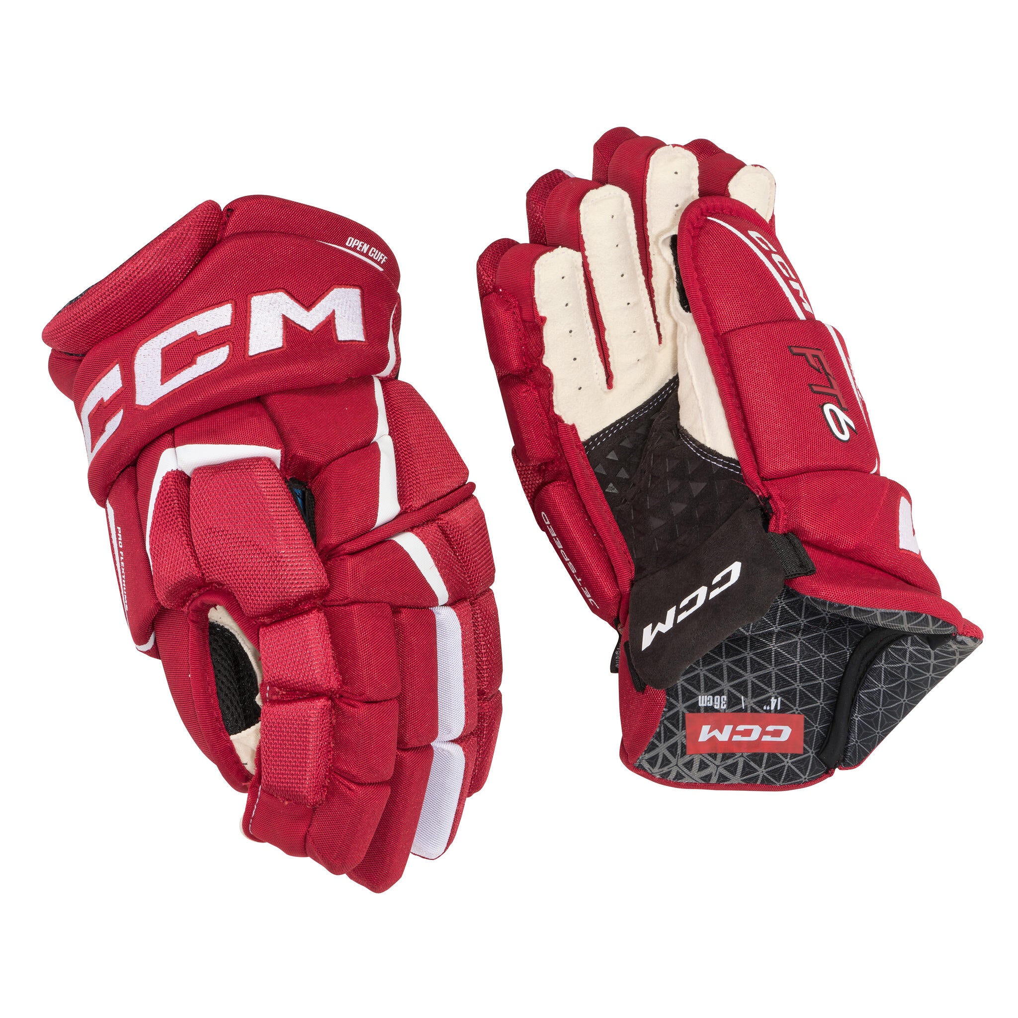 CCM JetSpeed FT6 Junior Hockey Gloves (2023) - Image 3