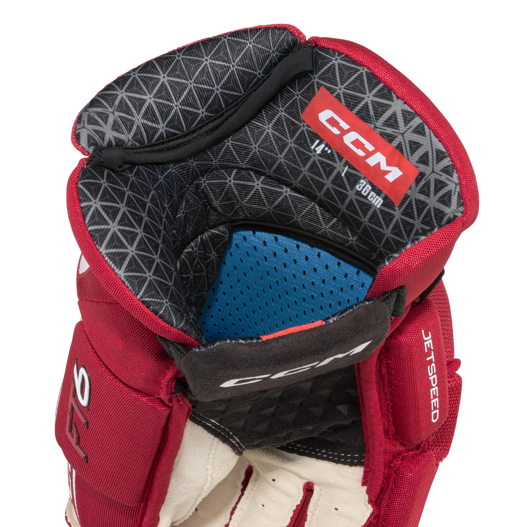 CCM JetSpeed FT6 Junior Hockey Gloves (2023) - Image 4