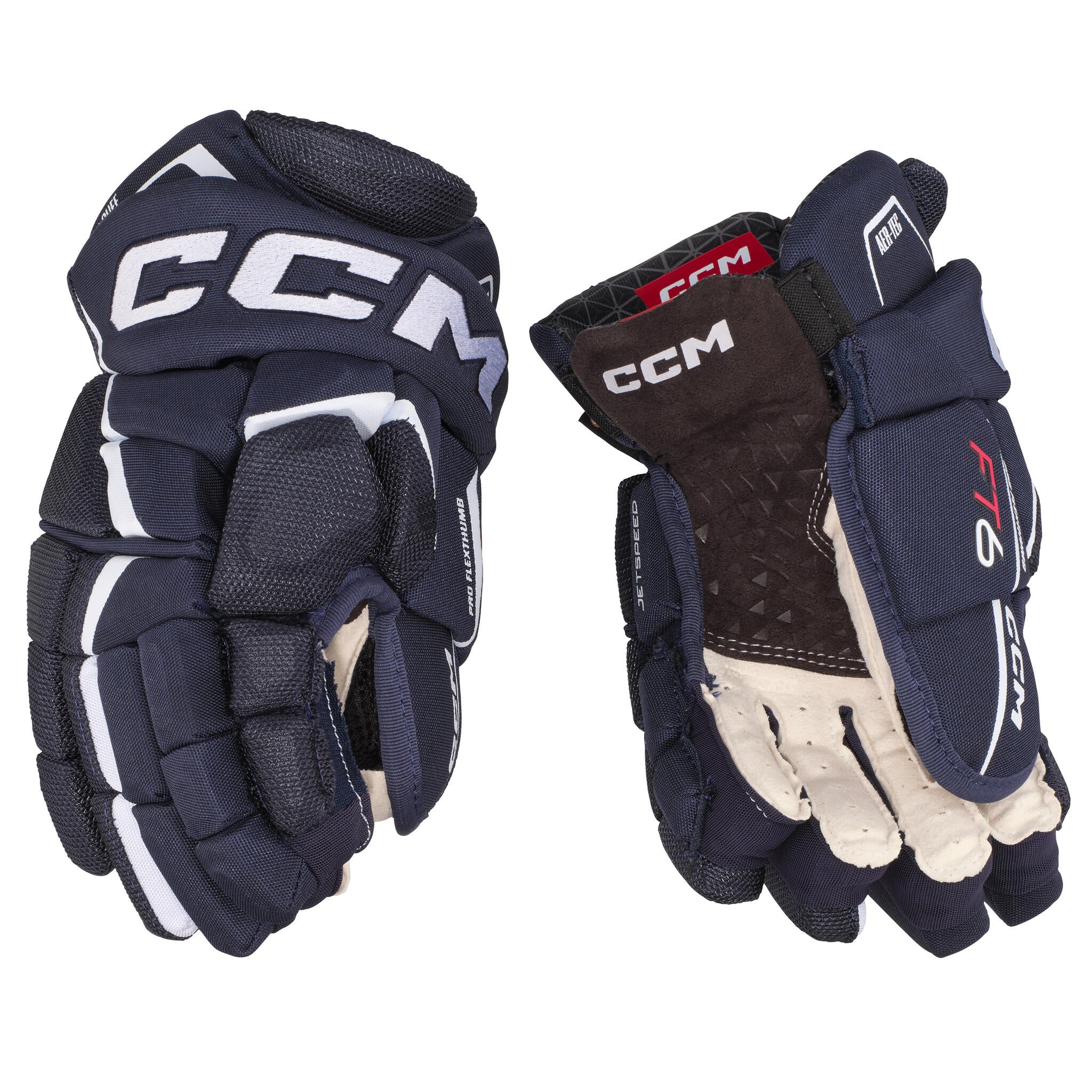 CCM JetSpeed FT6 Junior Hockey Gloves (2023) - Image 7