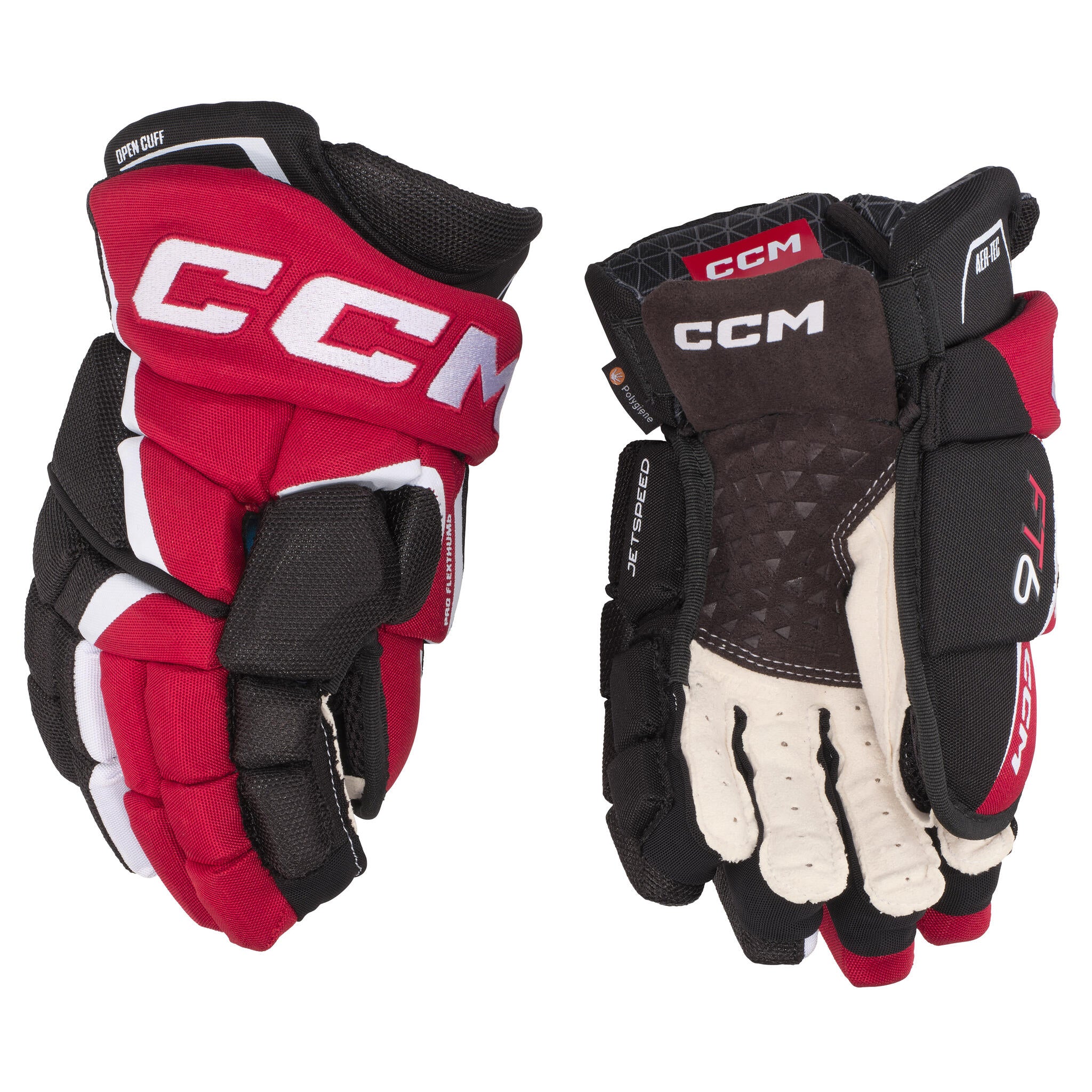 CCM JetSpeed FT6 Junior Hockey Gloves (2023) - Image 9