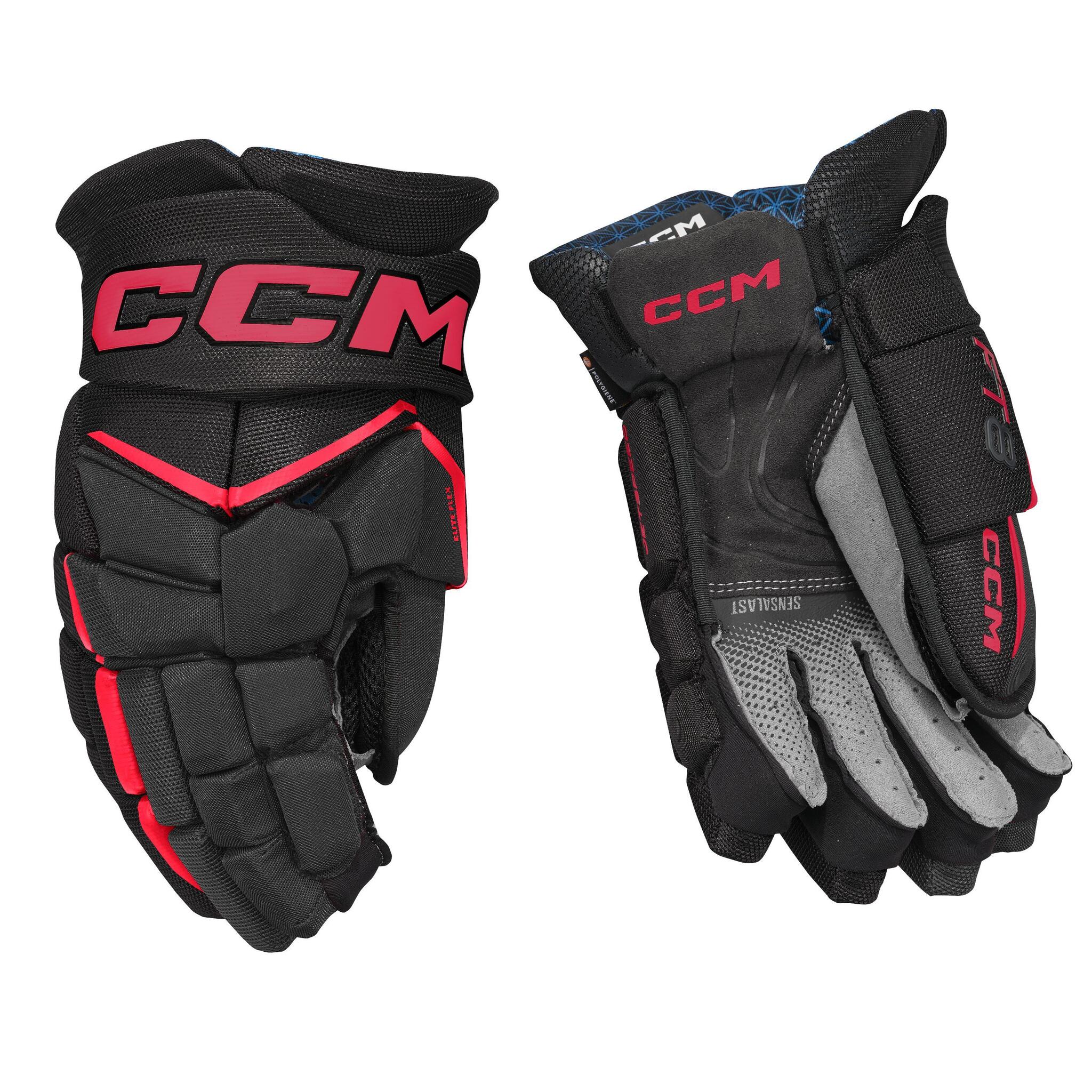 CCM JetSpeed FT8 Junior Hockey Gloves (2025) - Image 7