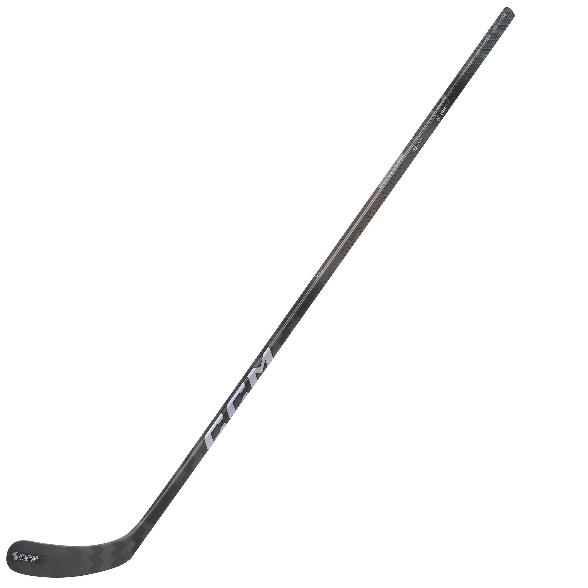 CCM JetSpeed FT8 Pro Charcoal Junior Hockey Stick (2025) - Image 4