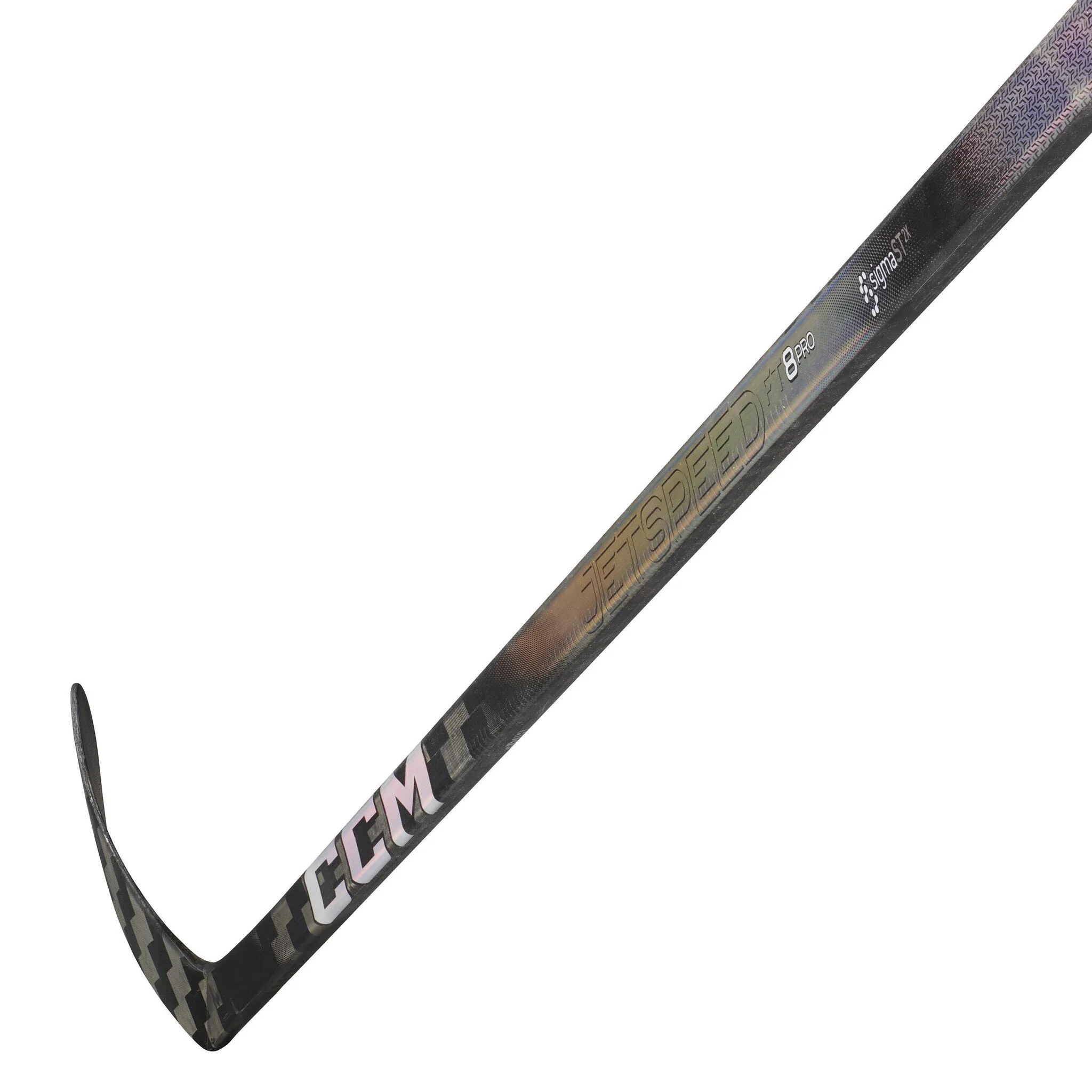 CCM JetSpeed FT8 Pro Charcoal Junior Hockey Stick (2025) - Image 6