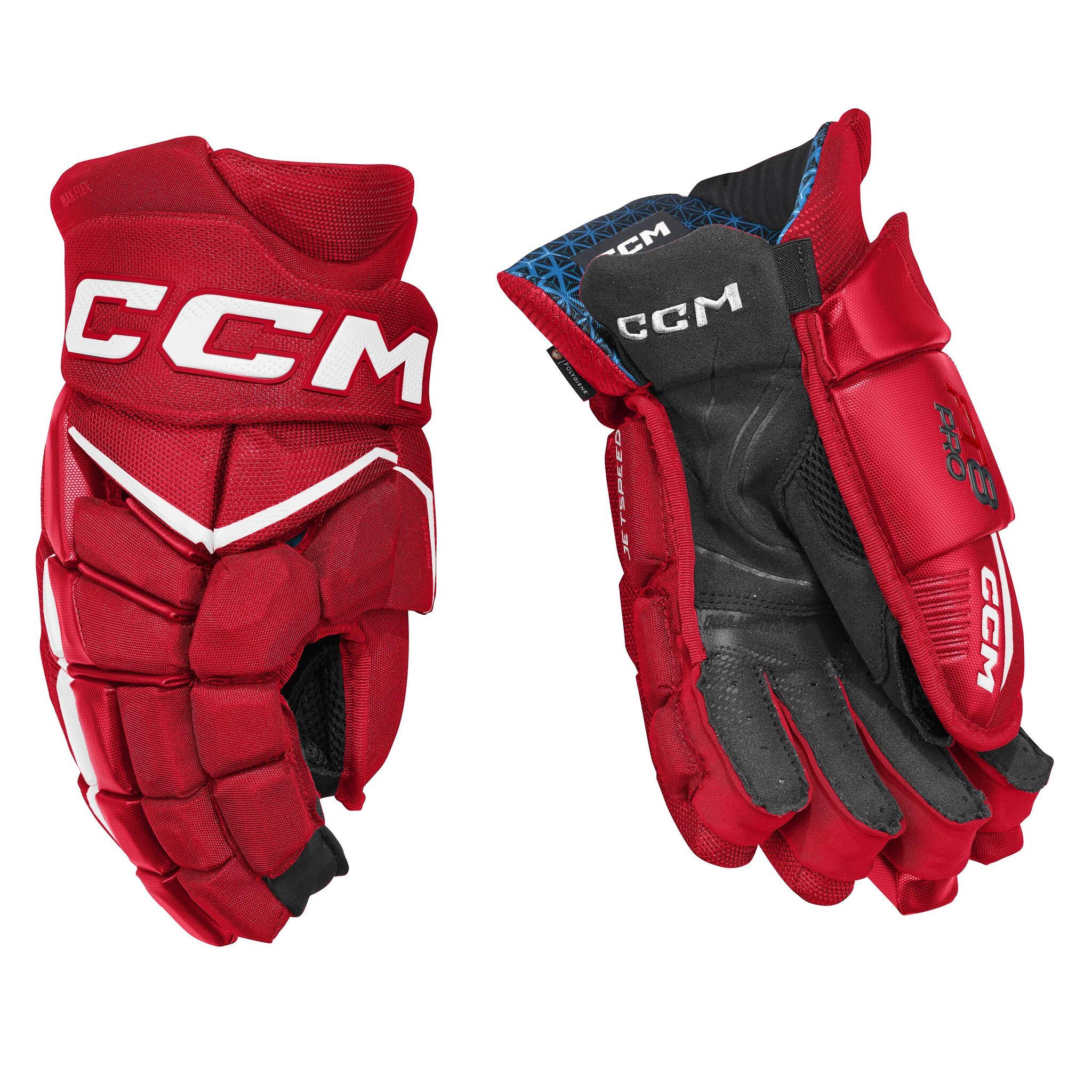 CCM JetSpeed FT8 Pro Junior Hockey Gloves (2025) - Image 8